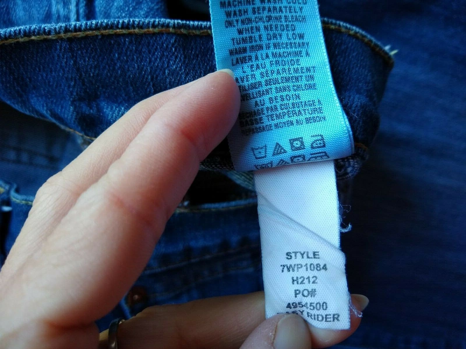 Lucky Brand Ankle Crop Capri Jeans Straight Leg Medium Wash Blue Sz.10/30 - Thumbnail 8