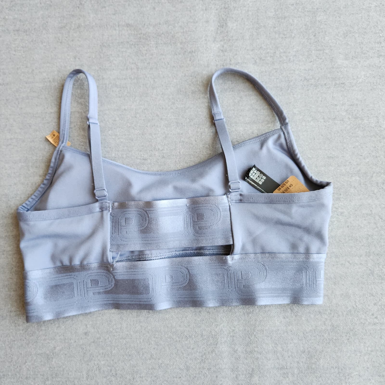 NWT Victoria's Secret PINK Active Ultimate Lightly Lined Sports Bra Blue Sz.XS - Thumbnail 3