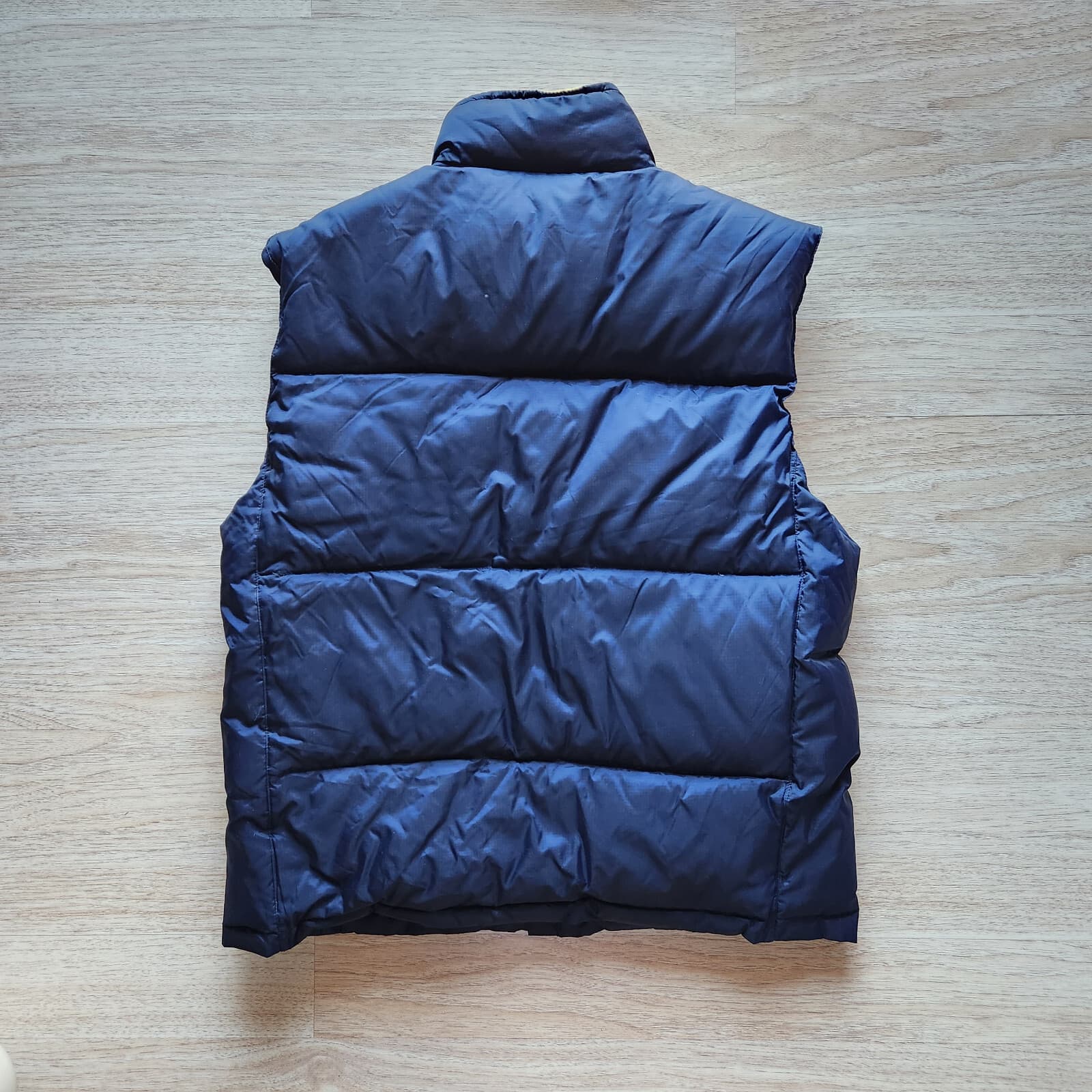 Physical Science PHYS.SCI Down-Insulated Puffer Vest Fleece Collar Blue Men L - Thumbnail 2