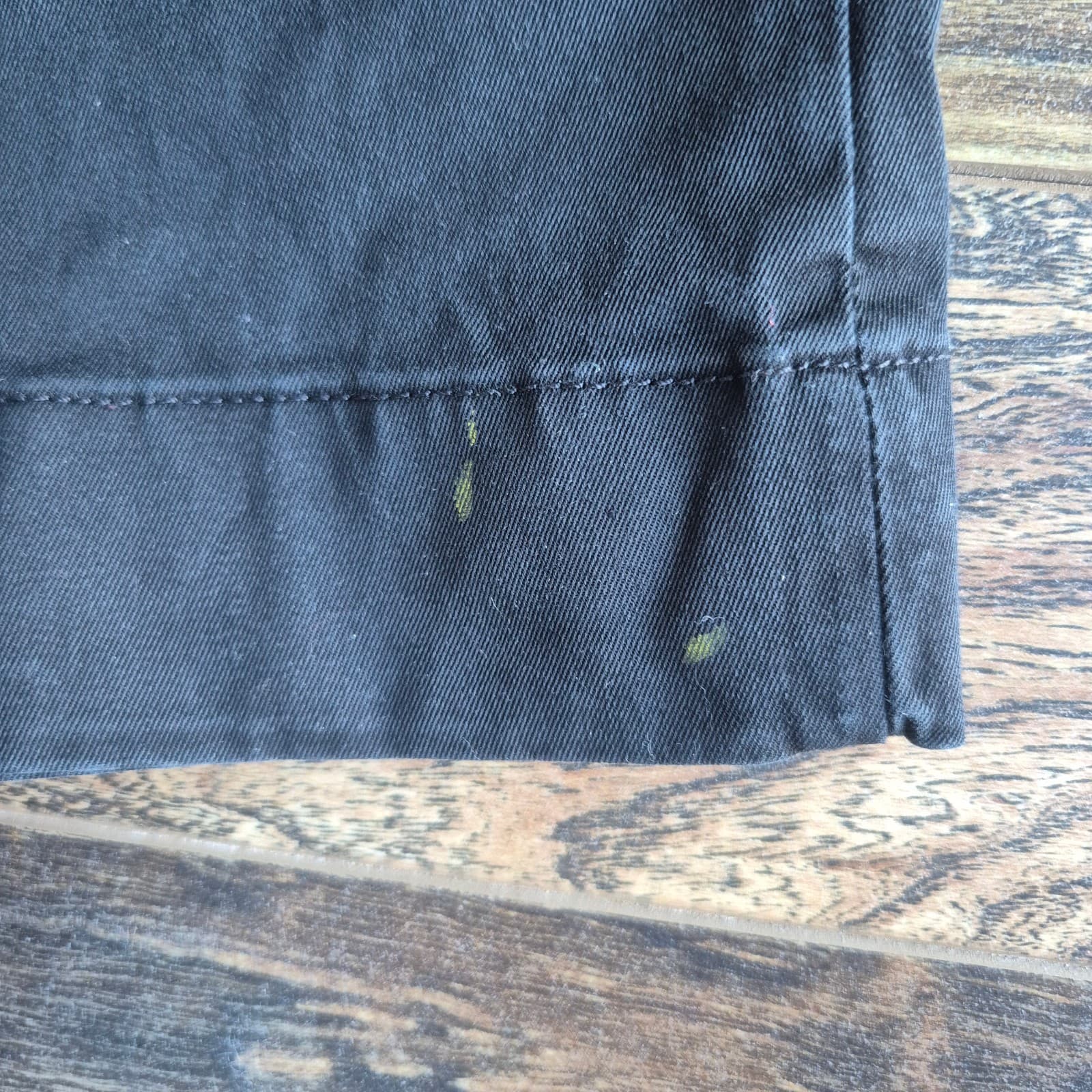 KOTN Egyptian Cotton Straigh Wide-Leg Copped Pants Zip Pocket Black Women's 0 - Thumbnail 11