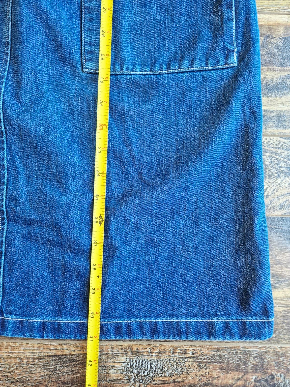 J.Crew Blue Denim Utility Dress Long Sleeve Tie-Waist Zip-Up Cotton Women's 10 - Thumbnail 14