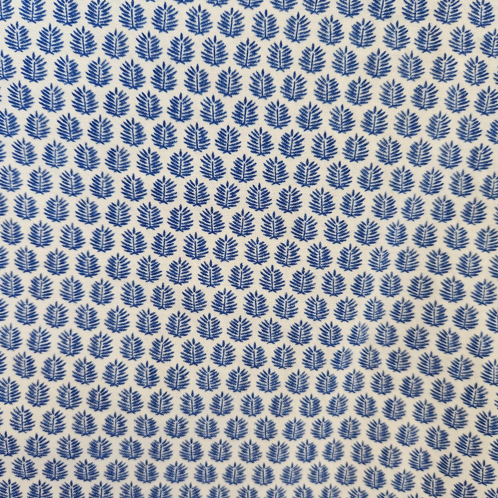 Vineyard Vines Men's 3XB Leaf-Printed Button-Up Shirt Short Sleeve Blue White - Thumbnail 4