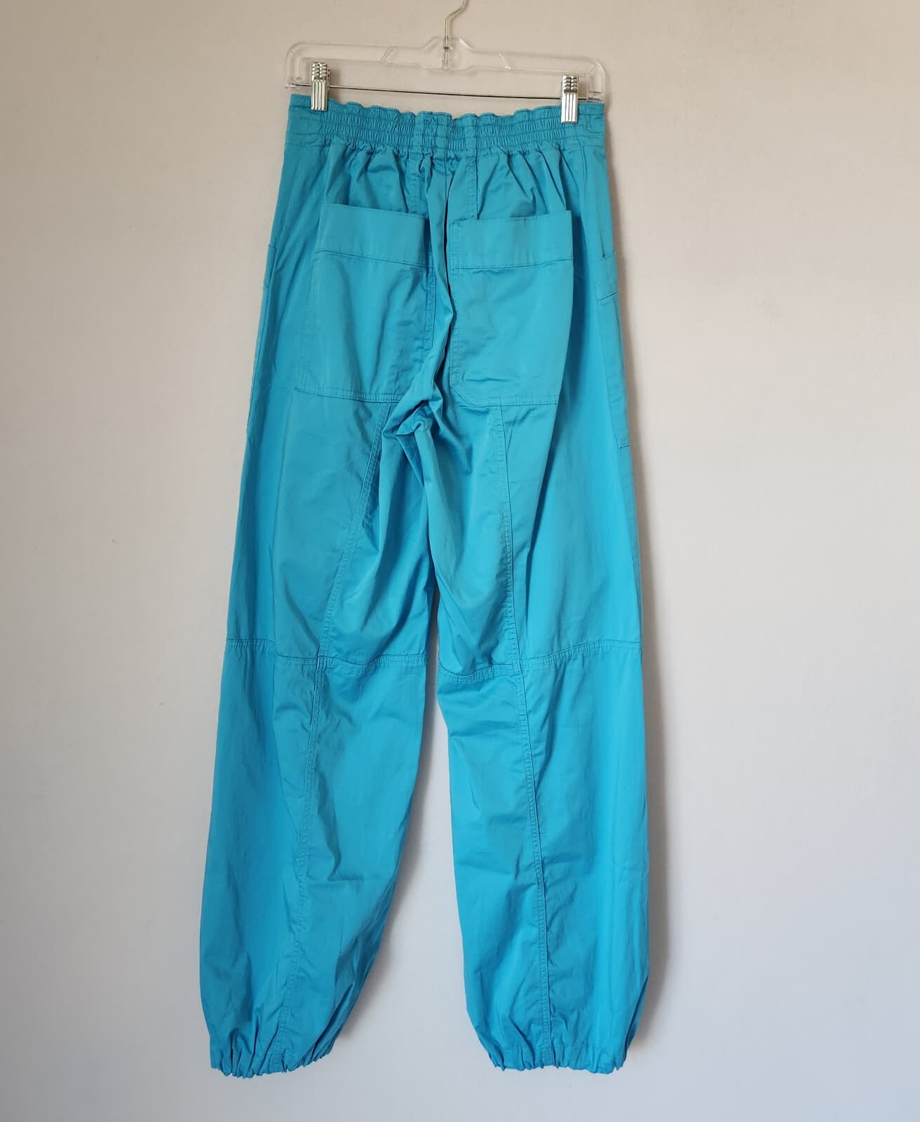 NWoT Maeve Anthropologie Clean Balloon Leg Pants Pocket Stretch Cotton Blue 4T - Thumbnail 7