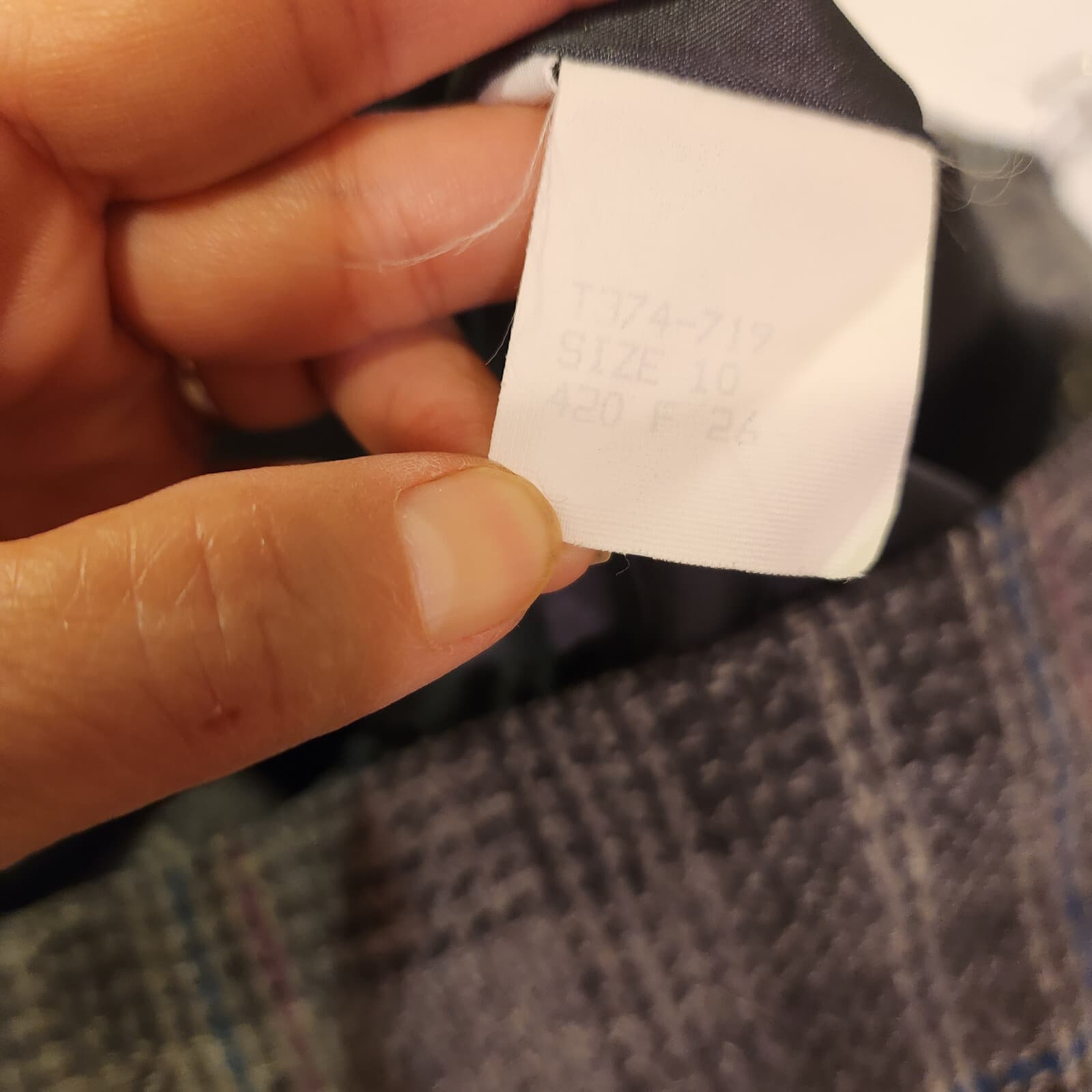 Vintage Pendleton 100% Virgin Wool Plaid Blazer 2-Button Lined Grey Women's 10 - Thumbnail 10