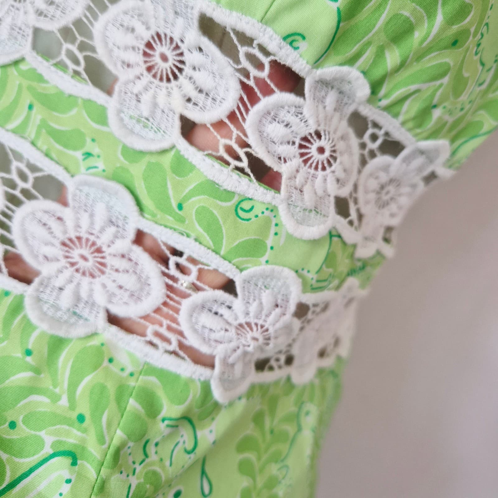 Vintage Lilly Pulitzer Animal Printed Spaghetti Strap Mini Shift Sundress Sz.8 - Thumbnail 4