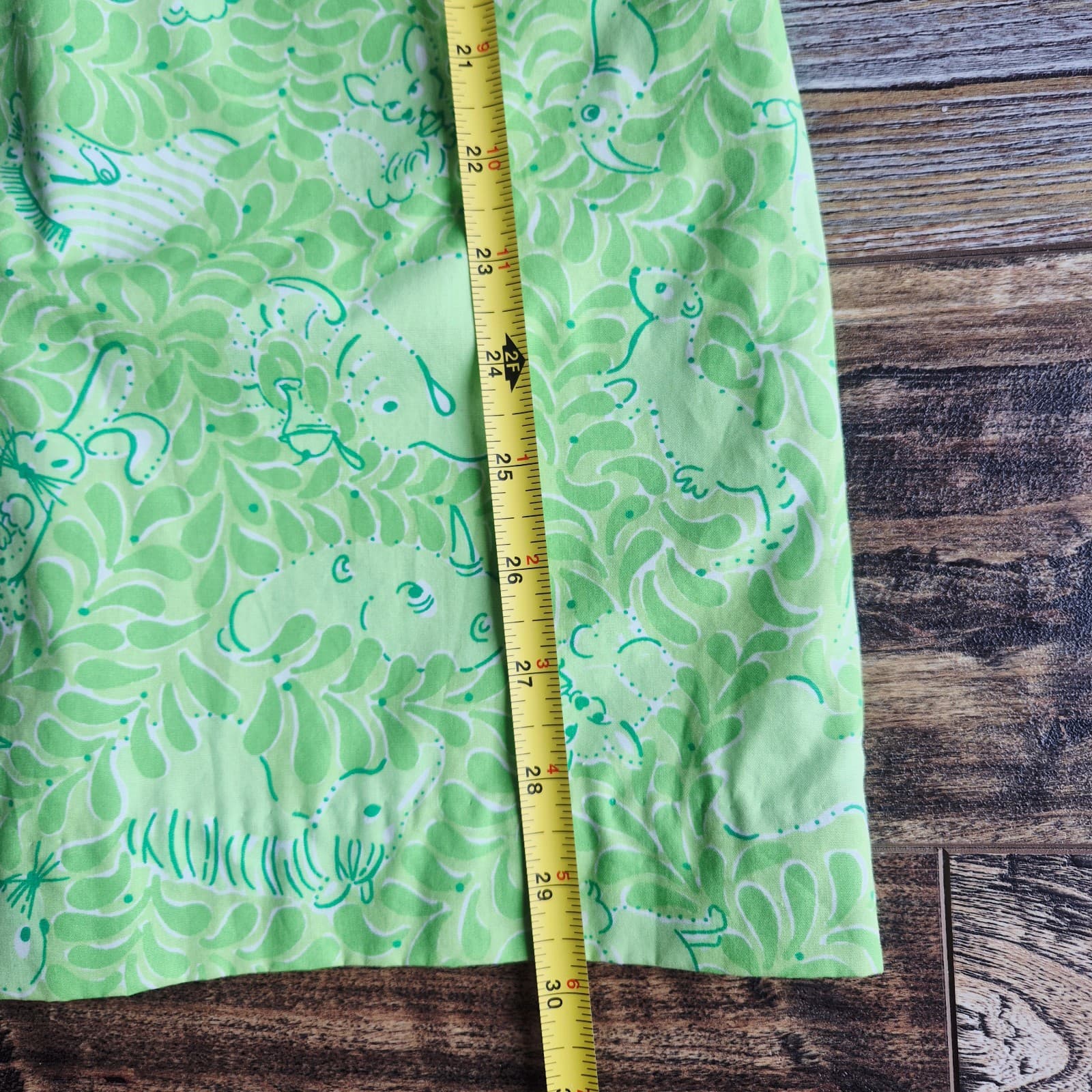 Vintage Lilly Pulitzer Animal Printed Spaghetti Strap Mini Shift Sundress Sz.8 - Thumbnail 12