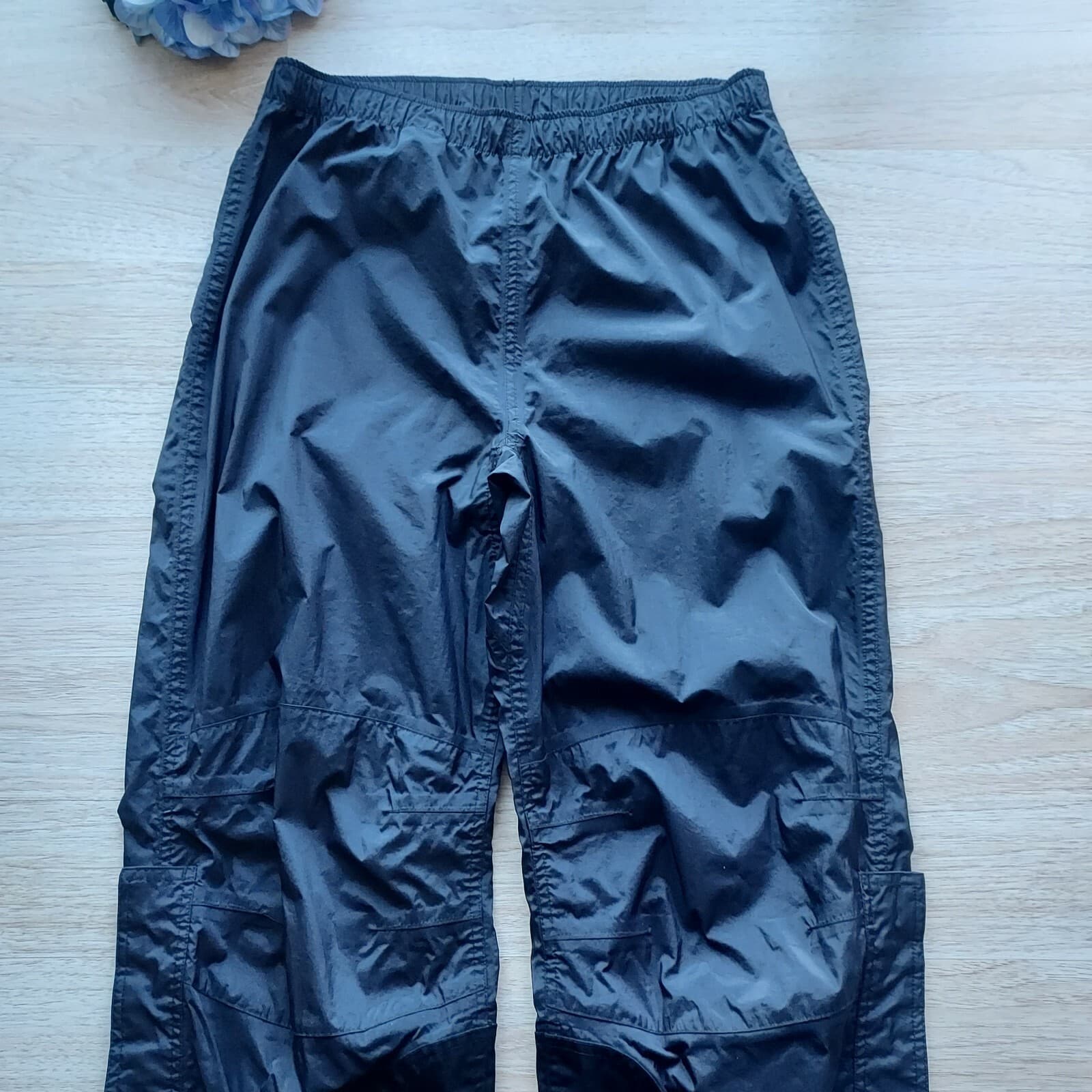 Harley Davidson Motorcycle Stirrup Overpants Rain Pant Elastic Waist Black Men S - Thumbnail 3