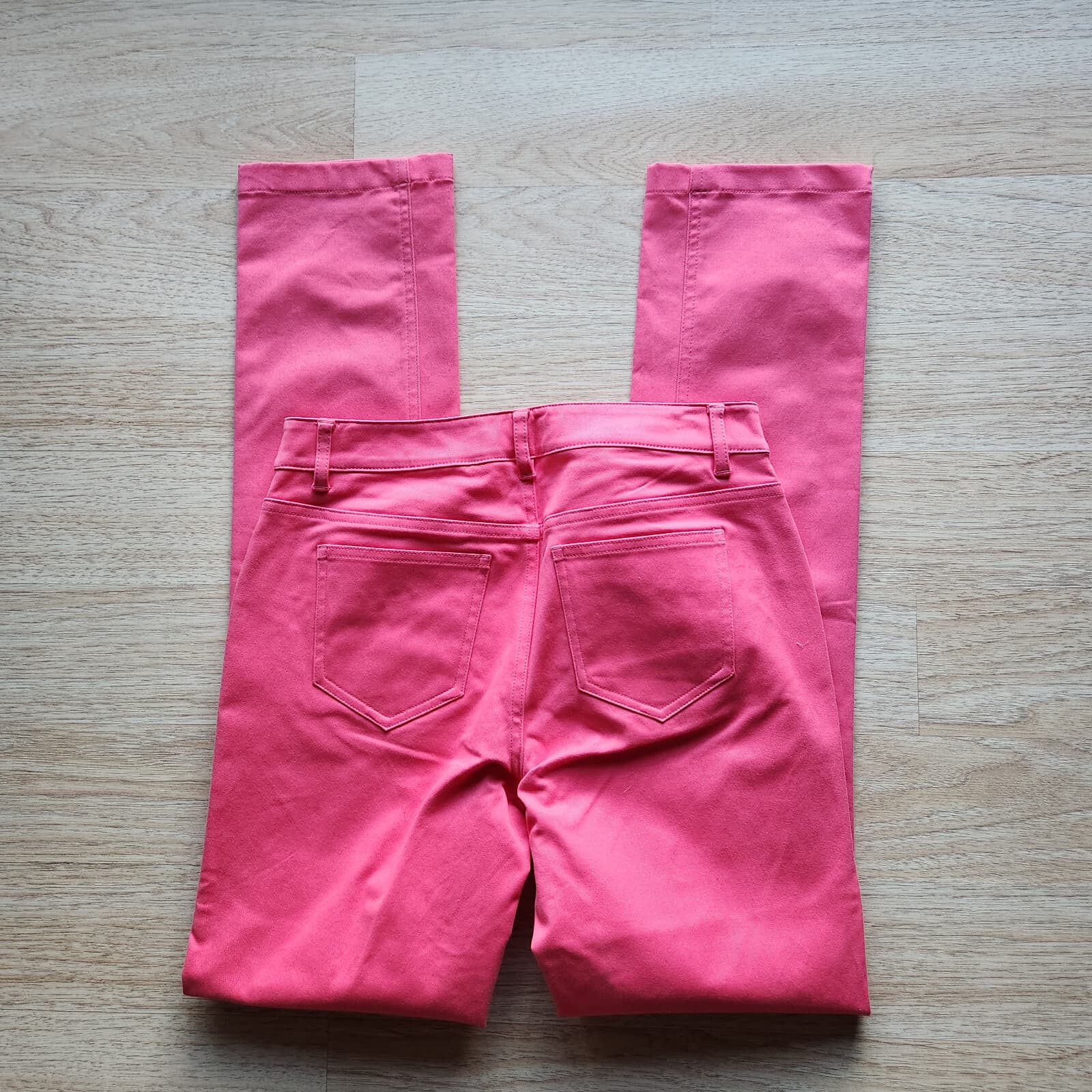 NWoT Brooks Brothers Natalie Fit Pant Zip Slim Leg Stretch Cotton Pink Sz.O $148 - Thumbnail 6