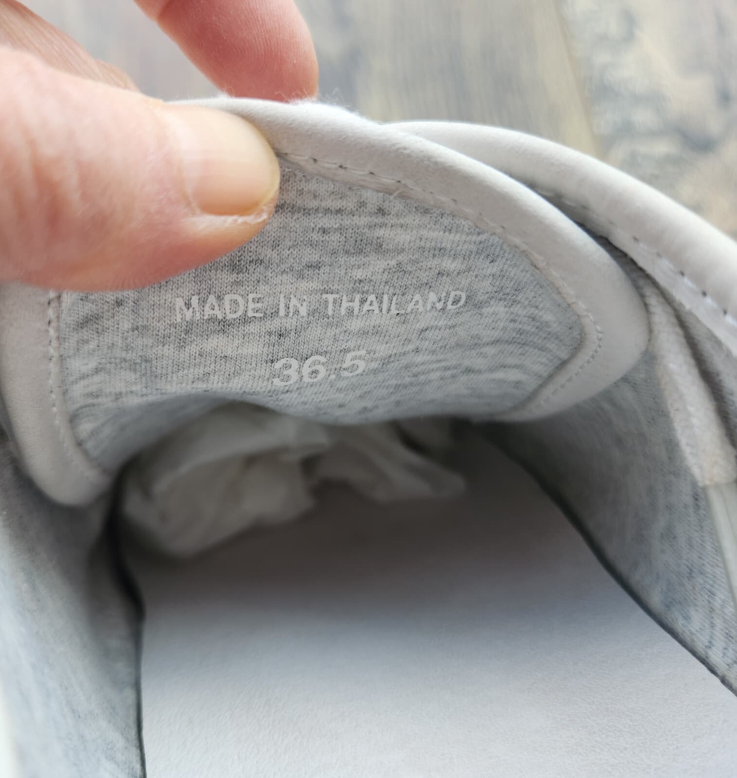 Rag & Bone Standard Issue Canvas Fashion Sneaker Lace-Up Grey White Women's 6.5 - Thumbnail 10