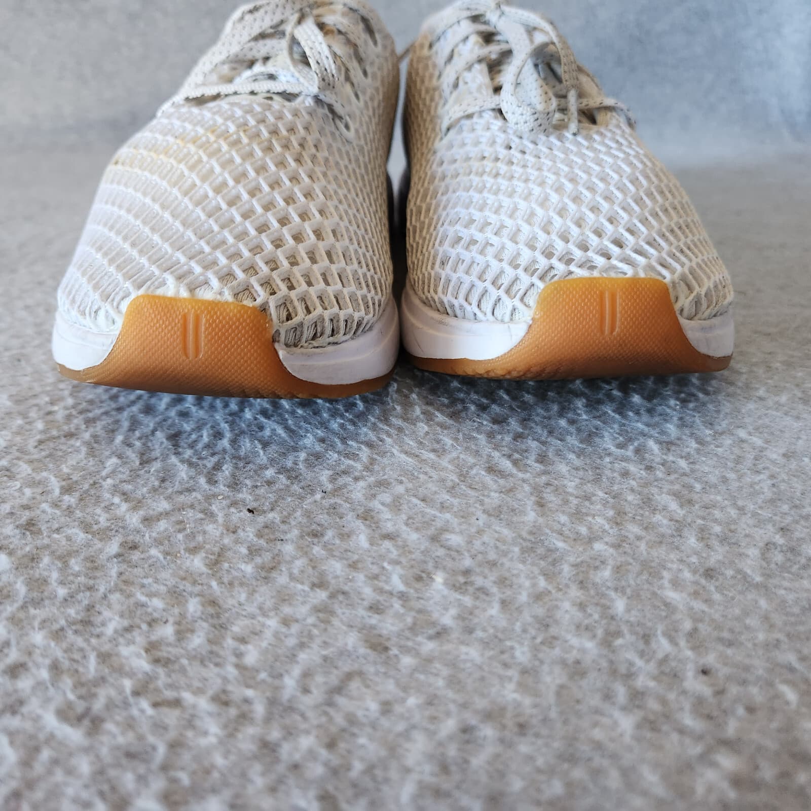 Nobull Mesh Runner Sneakers Lace-Up Flexible Support White Unisex US M8.5 W10 - Thumbnail 12