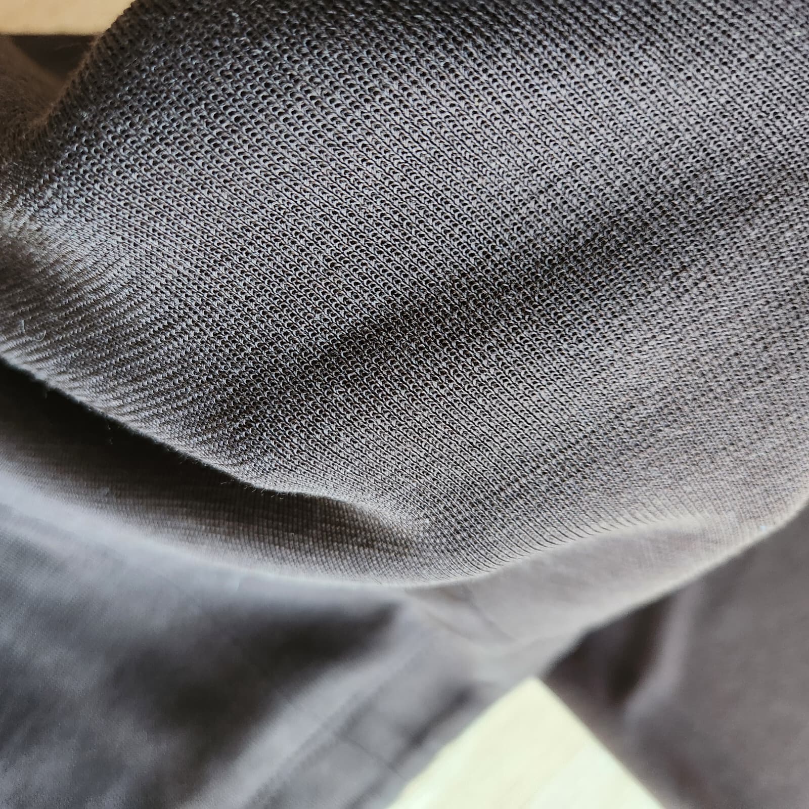 Exclusively Misook Straight Leg Pants Zip Stretch Knit Acrylic Brown Women's 8P - Thumbnail 6
