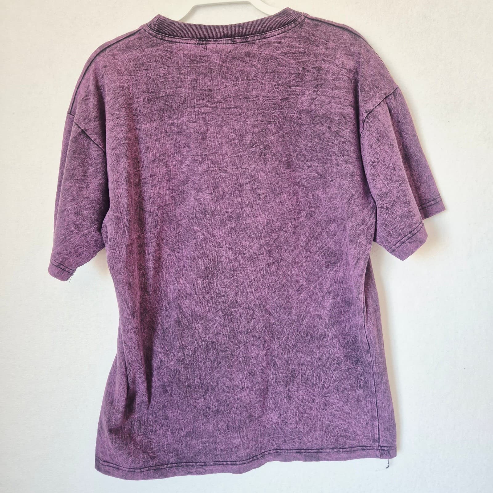 Vintage Gooses Aboriginal Art Animal Australia T-Shirt Cotton Acid-Purple Sz.M - Thumbnail 4