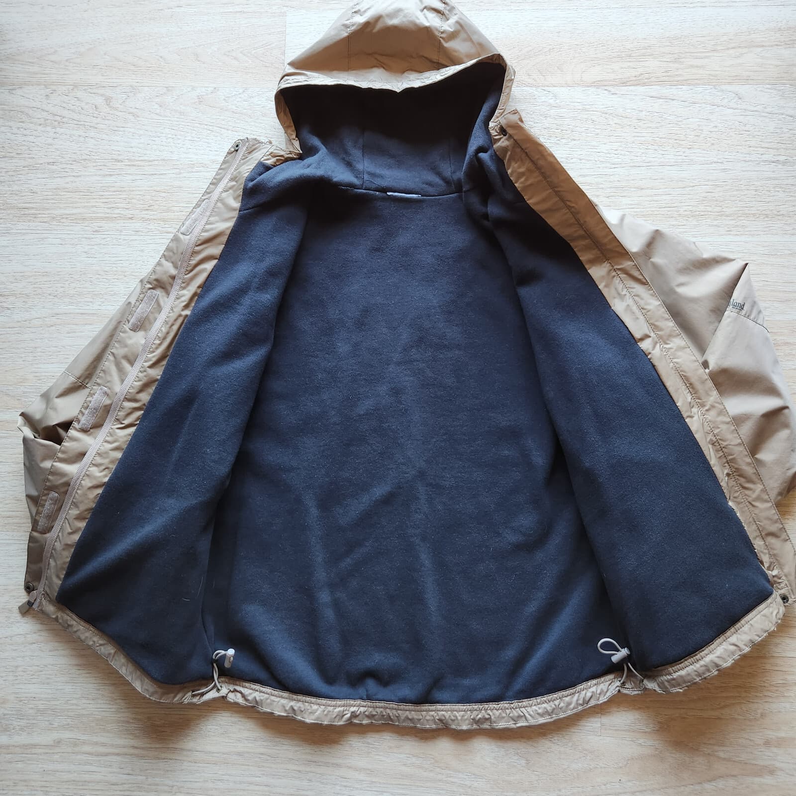 Disneyland Resort Mickey Mouse Lined Hooded Jacket Zip Brown Women Bust 44" (L) - Thumbnail 7
