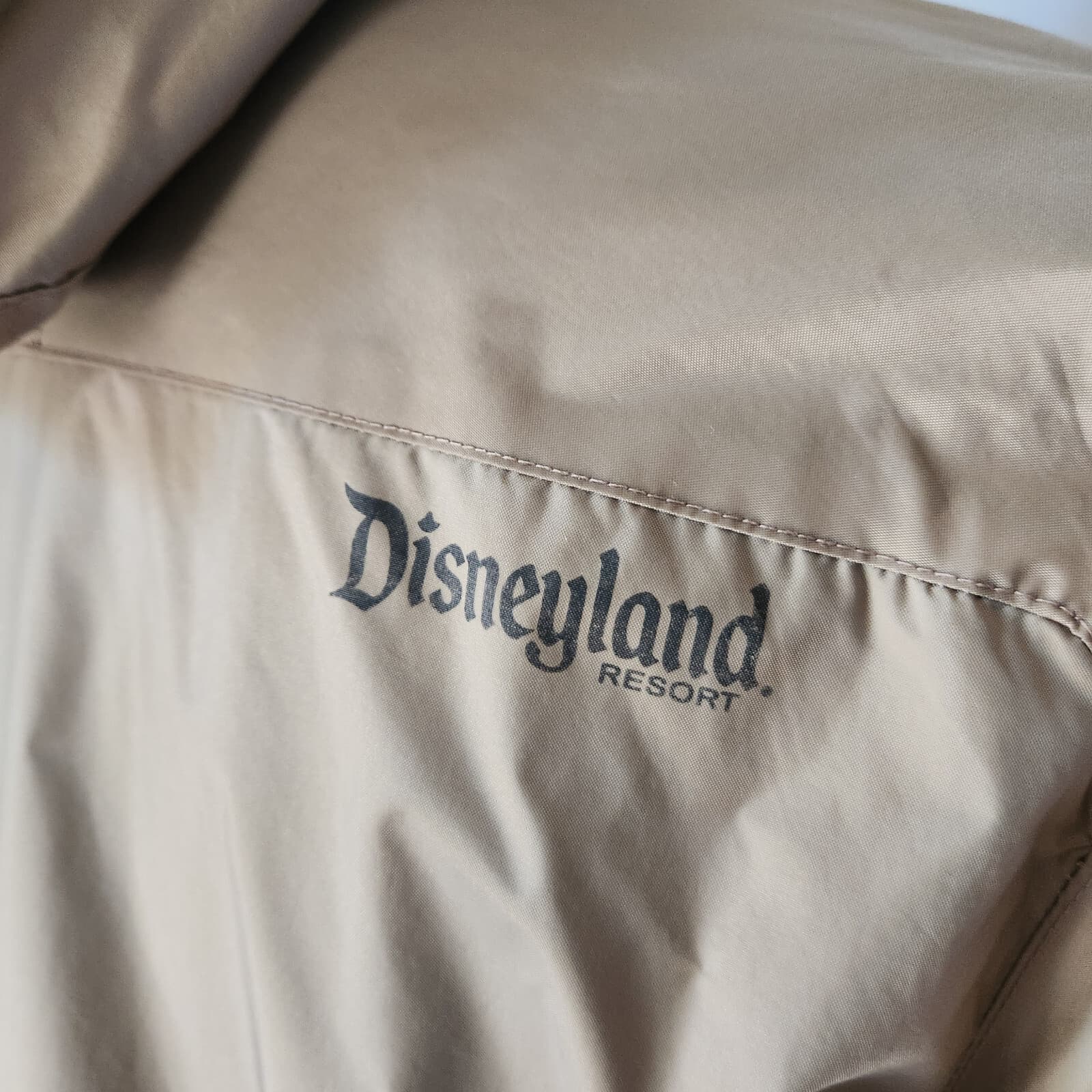 Disneyland Resort Mickey Mouse Lined Hooded Jacket Zip Brown Women Bust 44" (L) - Thumbnail 5