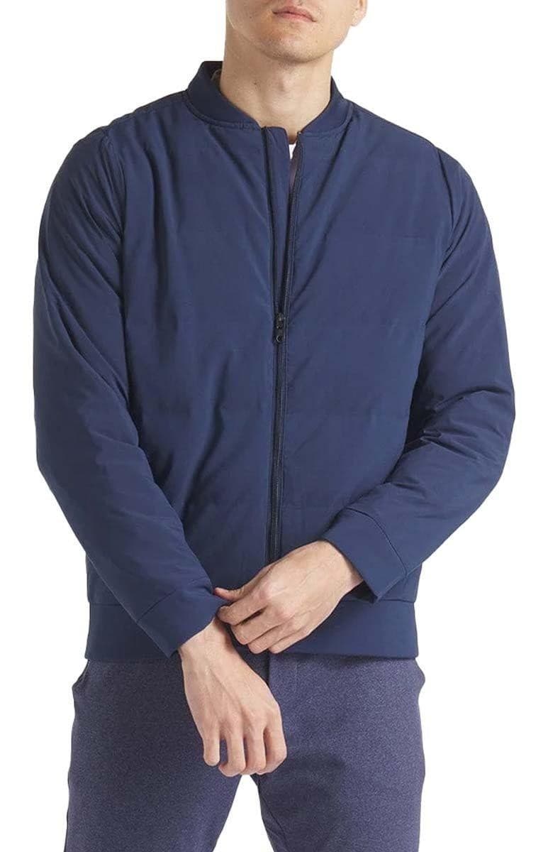 NWoT Public Rec Better Than Down Thinsulate Bomber Jacket Zip Up Blue Men's XL - Thumbnail 3