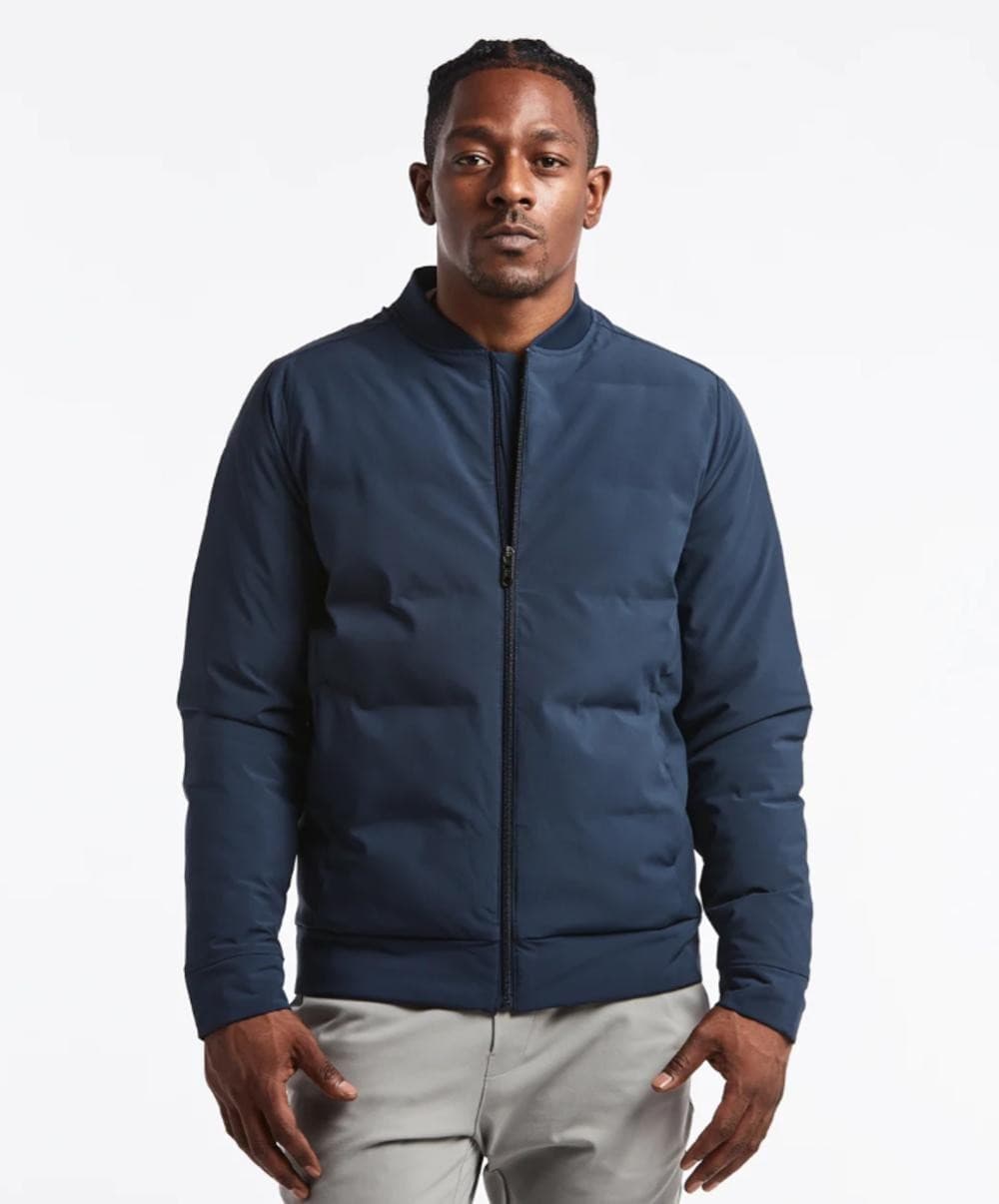 NWoT Public Rec Better Than Down Thinsulate Bomber Jacket Zip Up Blue Men's XL - Thumbnail 4