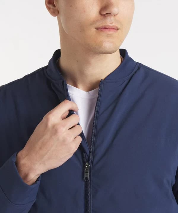 NWoT Public Rec Better Than Down Thinsulate Bomber Jacket Zip Up Blue Men's XL - Thumbnail 6