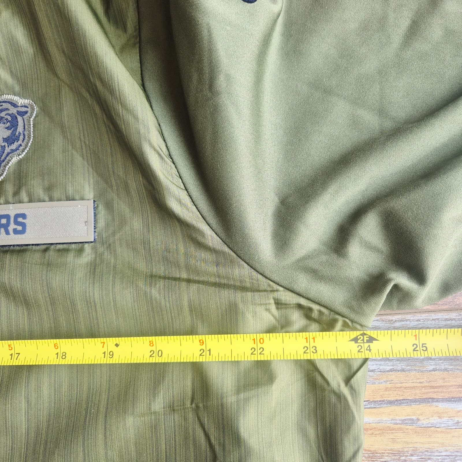 New Nike NFL Chicago Bears Salute To Service Hybrid Jacket Zip-Up Green Men's XL - Thumbnail 15