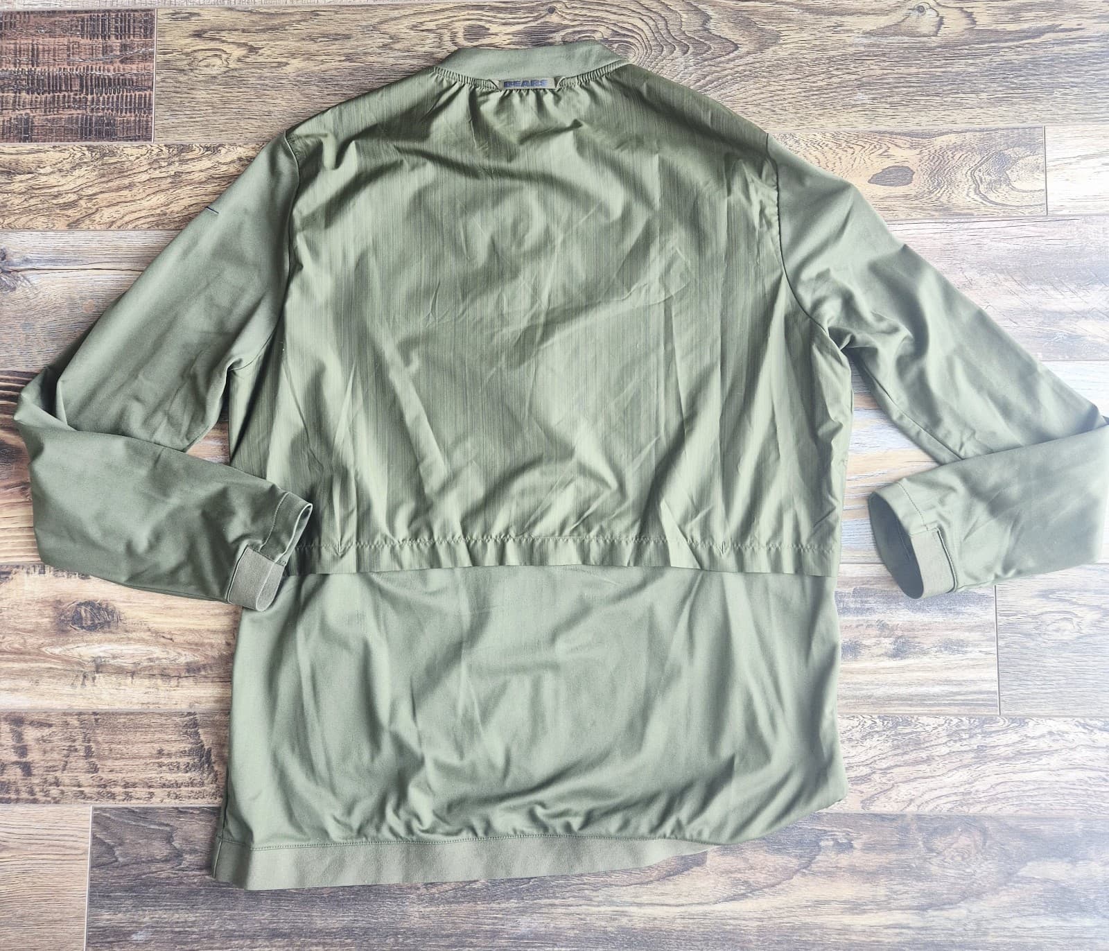New Nike NFL Chicago Bears Salute To Service Hybrid Jacket Zip-Up Green Men's XL - Thumbnail 6