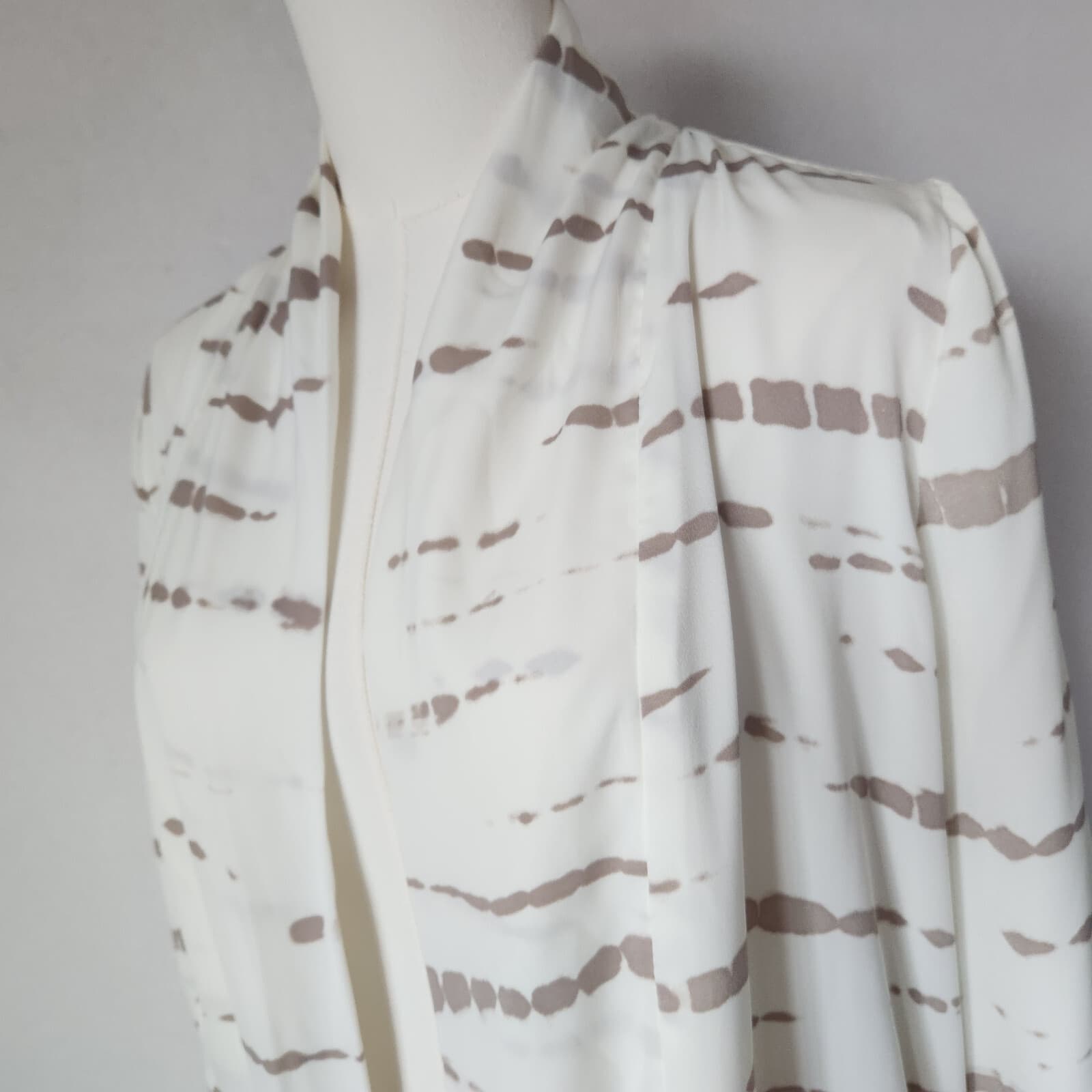 NEW Anthropologie x BB Dakota Deedra Long Duster Jacket Pocket Chiffon Sz.S - Thumbnail 5