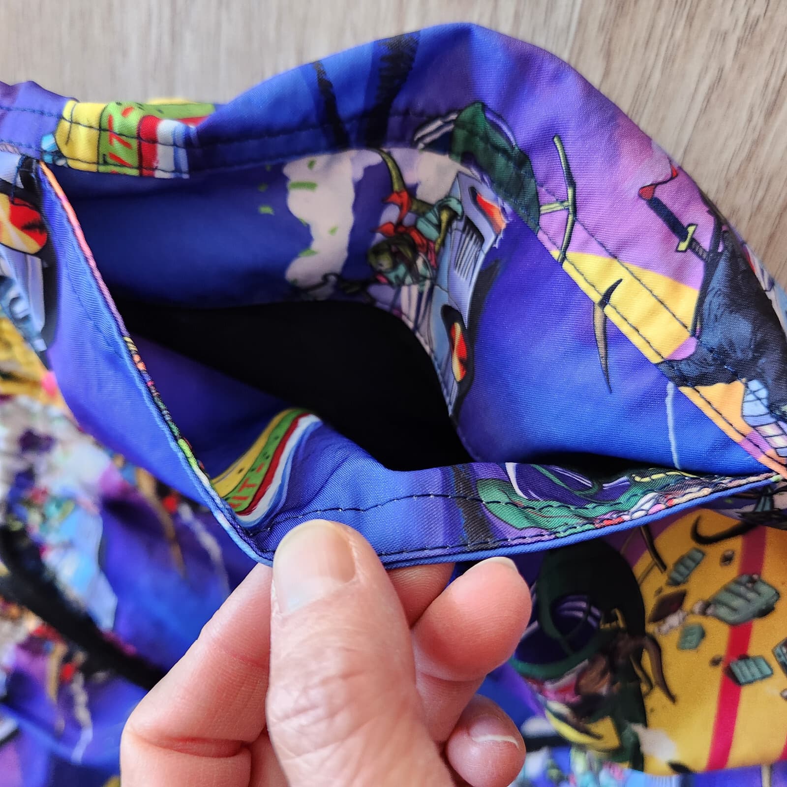 NWoT Culprit Dinosaur Mayhem Swim Short Removable-Mesh Liner Zip-Pocket Men's XL - Thumbnail 6