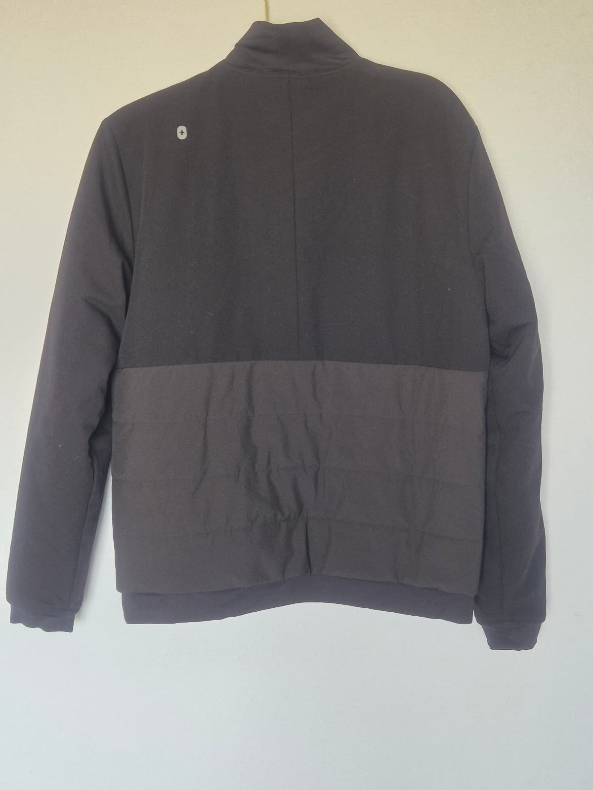 Figs Morven Insulated On-Shift Scrub Jacket Full-Zip Pockets Black Men's S - Thumbnail 4