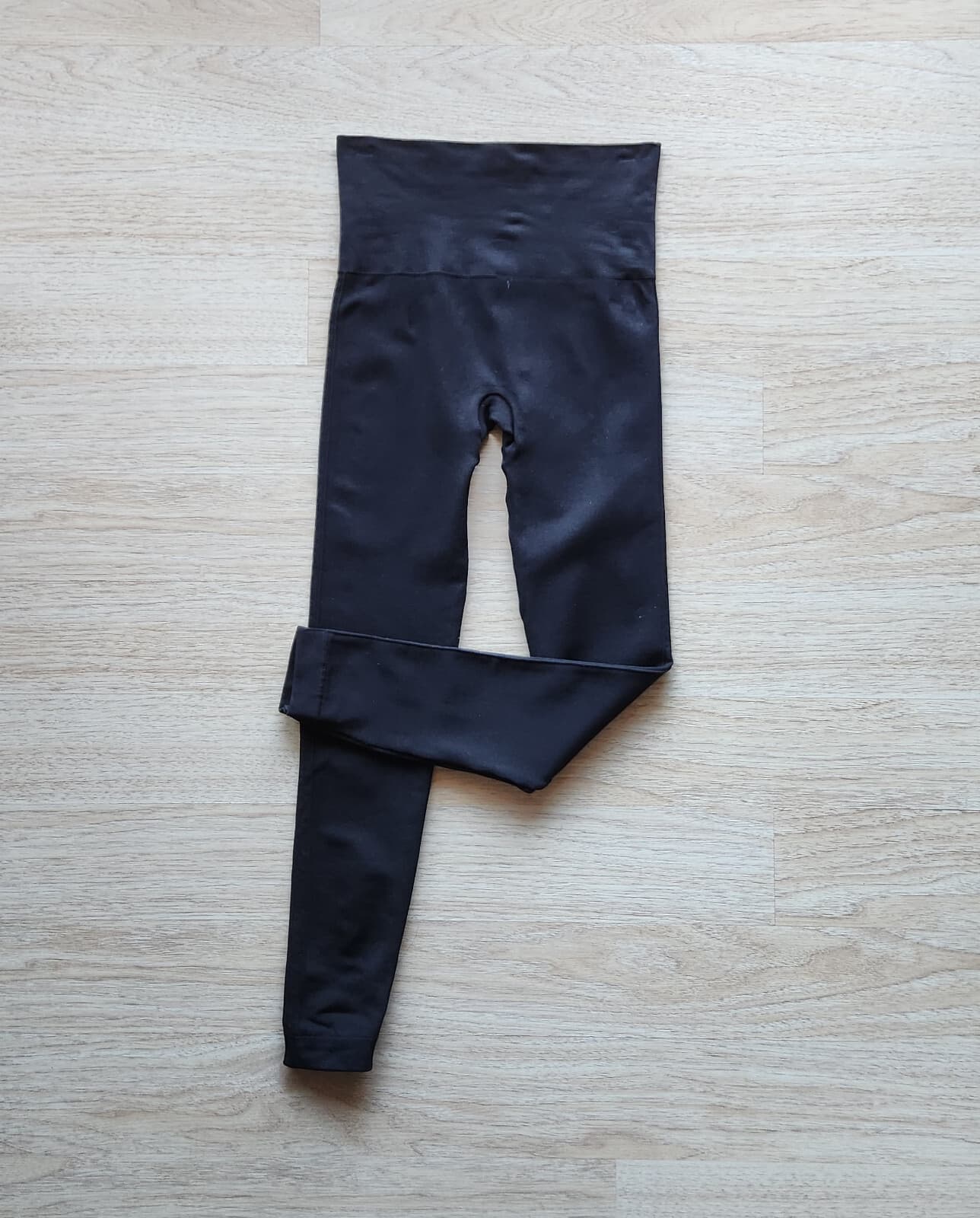 SPANX by Sara Blakely Look At Me Now Legging Seamless High Waist Black Women's S - Thumbnail 2