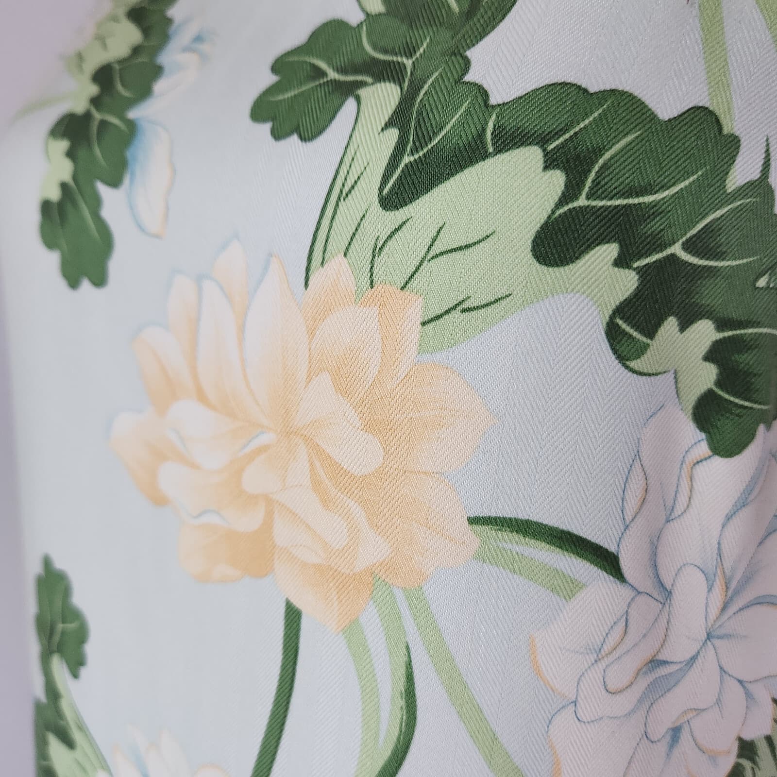 Vintage Tommy Bahama Silk Floral Hawaii Shift Dress Sleeveless Lined Green Sz.4 - Thumbnail 3