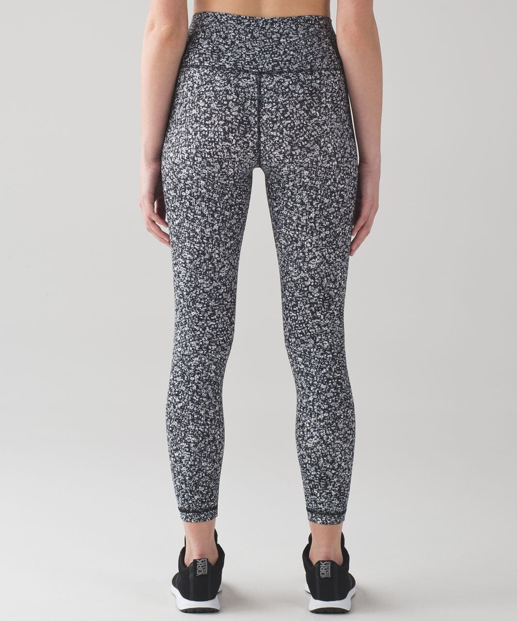 Lululemon Wunder Under High Rise Legging Daisy Dust Alpine White Black Women's 6 - Thumbnail 10