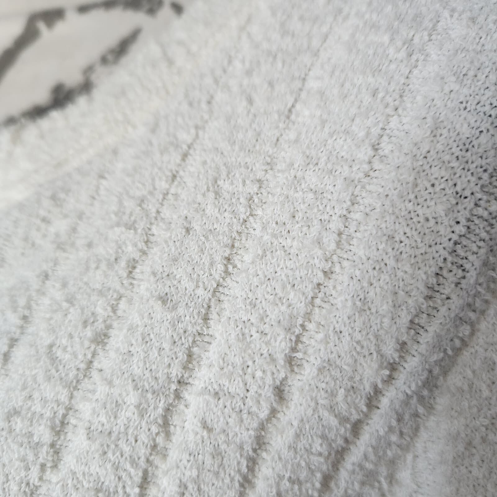 We The Free Oliver Henley Ribbed Knit Long Sleeve Top Sweater Ivory Women's S - Thumbnail 6