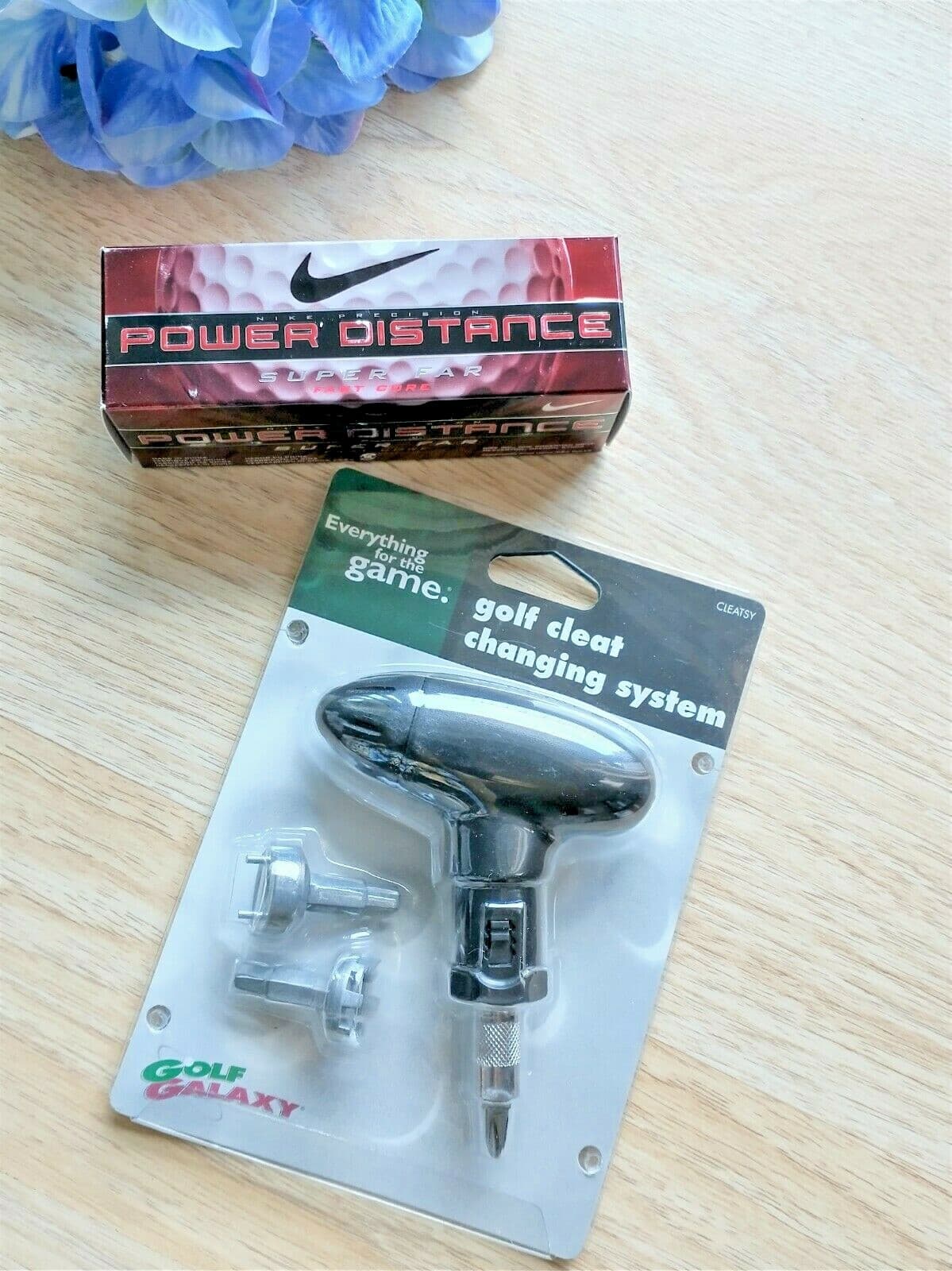 New Nike Precision Power Distance Golf Ball 1Pack 3 Balls+Golf Cleat Golf Galaxy