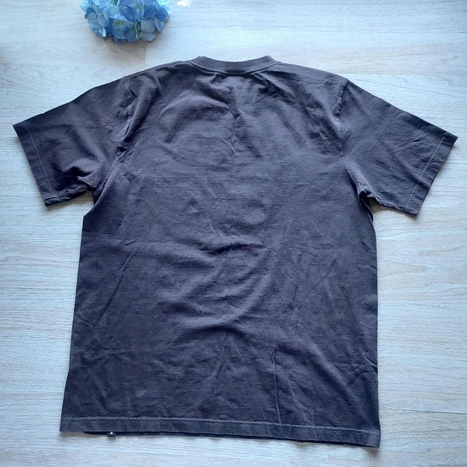 Drunknmunky Graphic T-Shirt Short Sleeve 100% Cotton Crew Neck Brown Men X-Large - Thumbnail 7