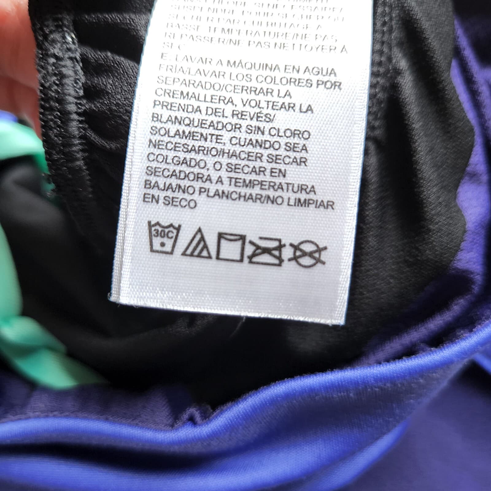 The North Face Flashdry Activewear Shorts Drawstring Zip-Pocket Purple Women S - Thumbnail 7