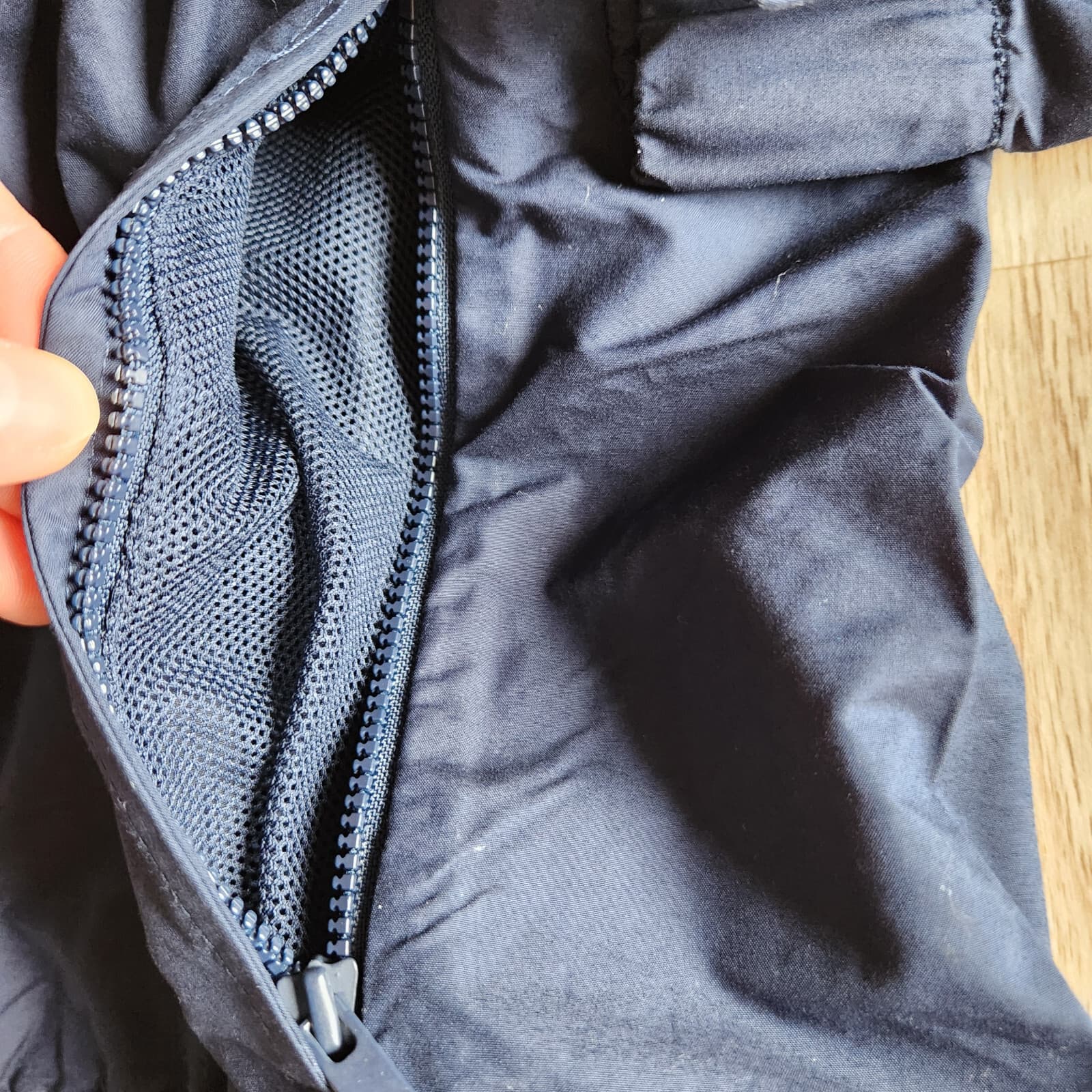 Nike Windrunner Sports Performance Hooded Jacket Full-Zip Blue-Grey Women's M - Thumbnail 12