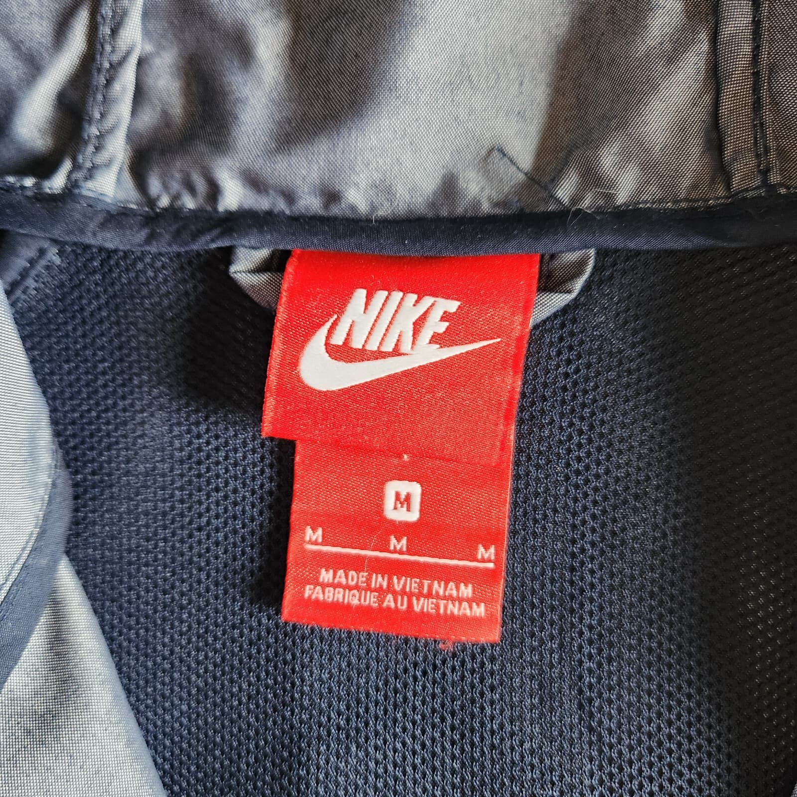 Nike Windrunner Sports Performance Hooded Jacket Full-Zip Blue-Grey Women's M - Thumbnail 10