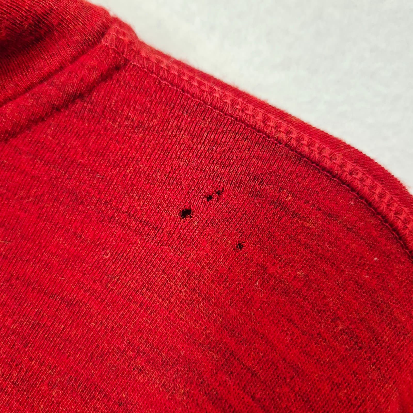 Smartwool Merino Wool Men's L 1/4 Zip Mock Neck Baselayer Shirt Long Sleeve Red - Thumbnail 8