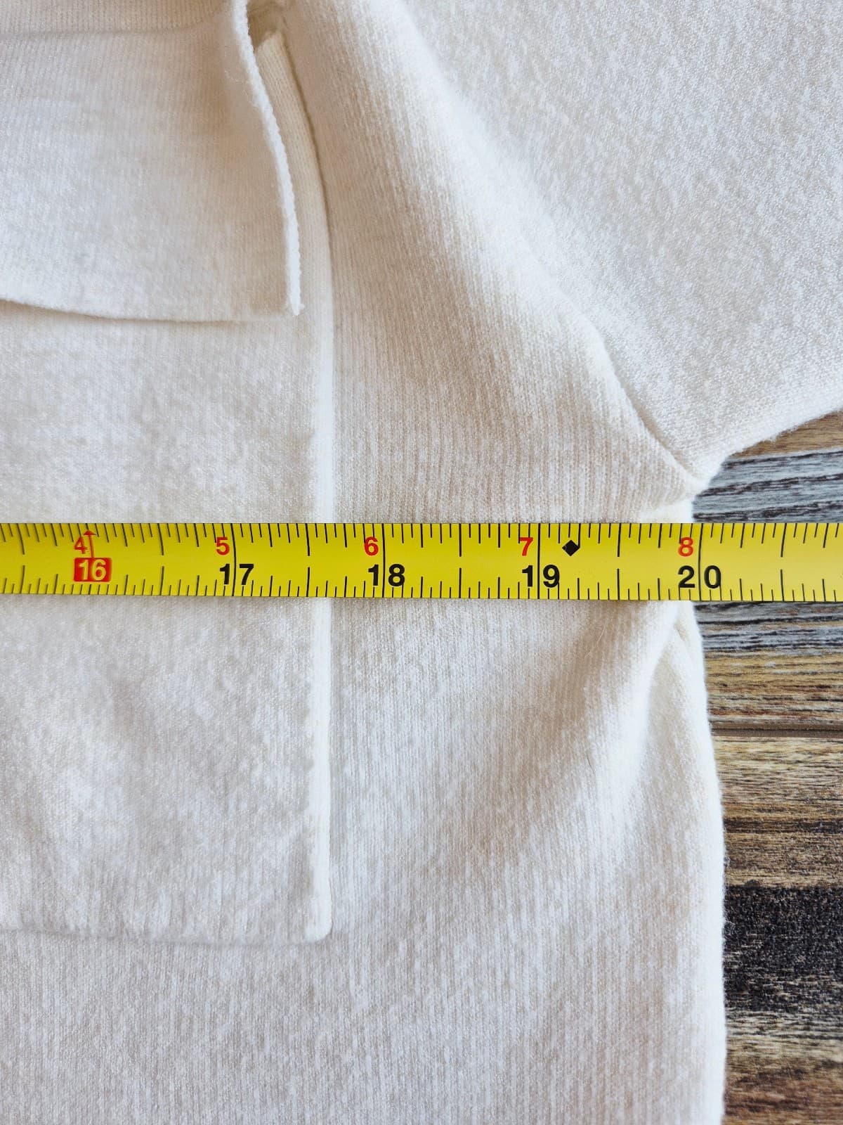 Wilfred Free Aritzia Ronnie Sweater Long Knit Relaxed Shirt Jacket Cream Size XS - Thumbnail 14