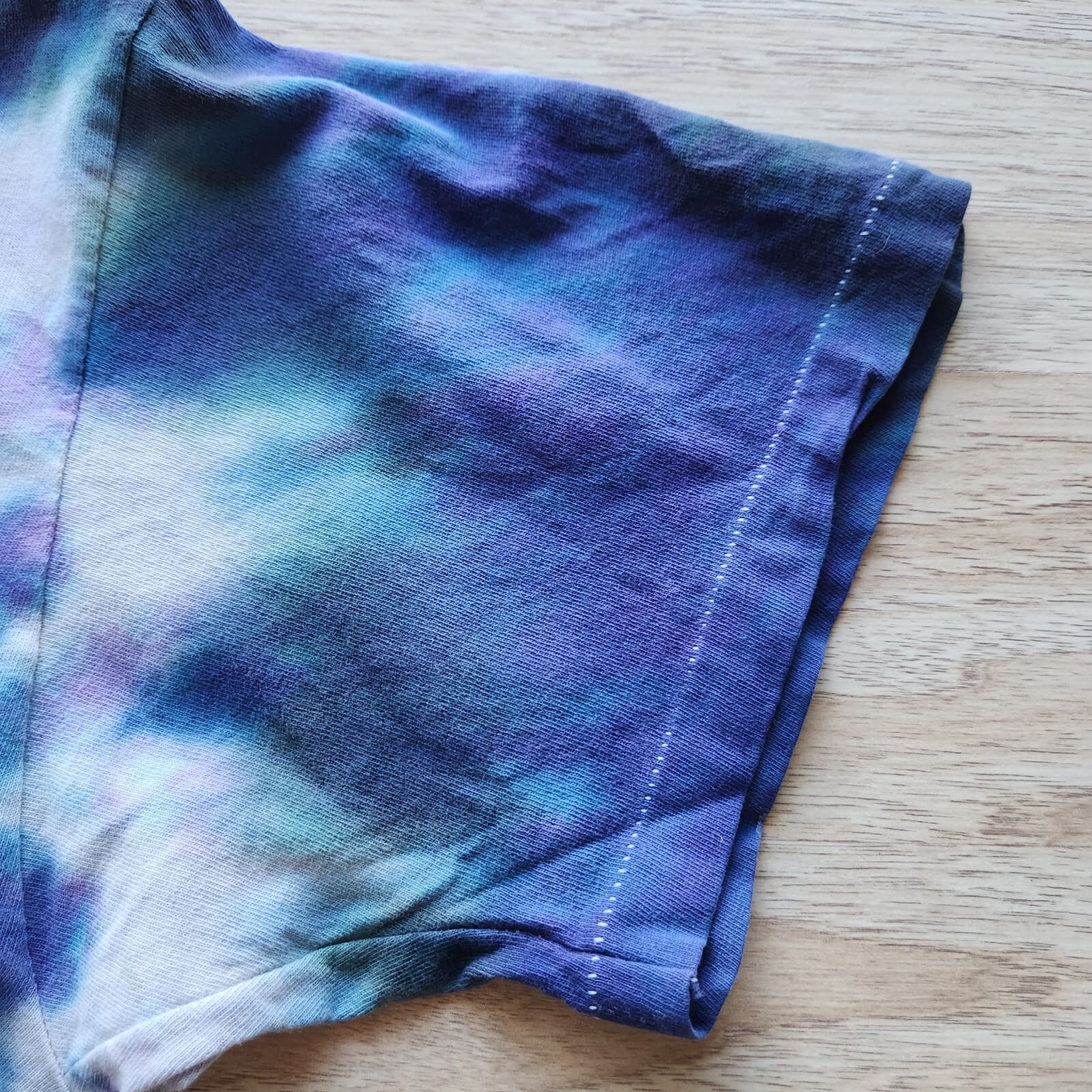 Vintage'95 Jerry Garcia Grateful Dead T-Shirt Not Fade Away Tie Dye Cotton Sz.L - Thumbnail 4