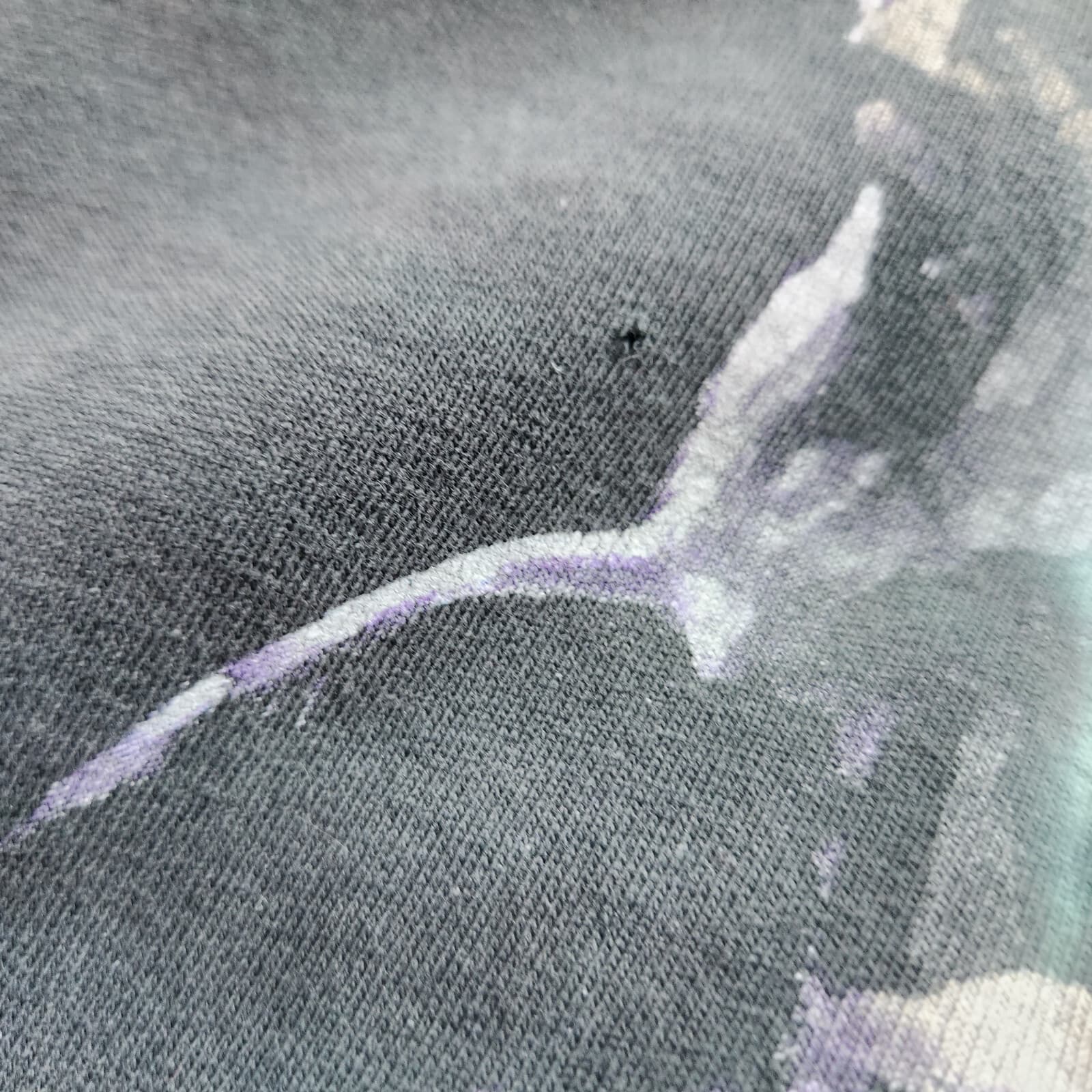 Vintage'95 Jerry Garcia Grateful Dead T-Shirt Not Fade Away Tie Dye Cotton Sz.L - Thumbnail 8