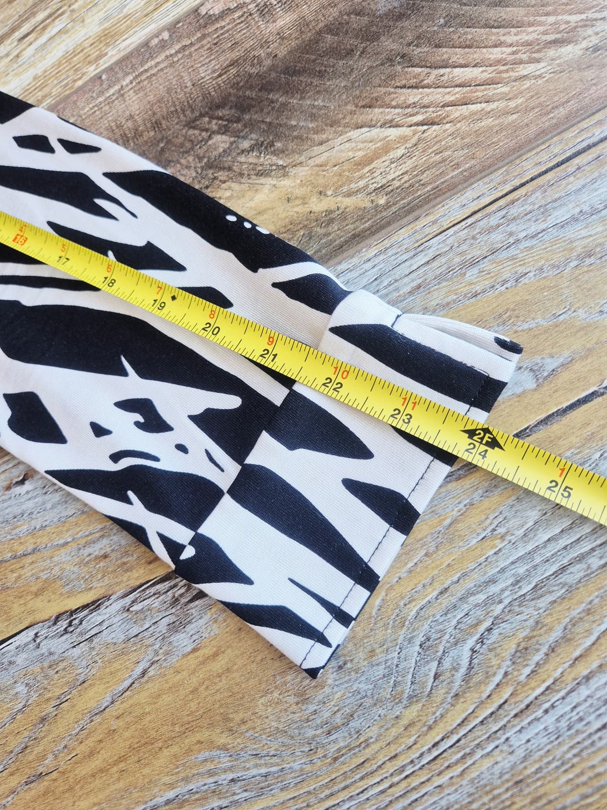 Diane von Furstenberg Amelia Silk Jersey Wrap Dress Black White Abstract Size 14 - Thumbnail 10