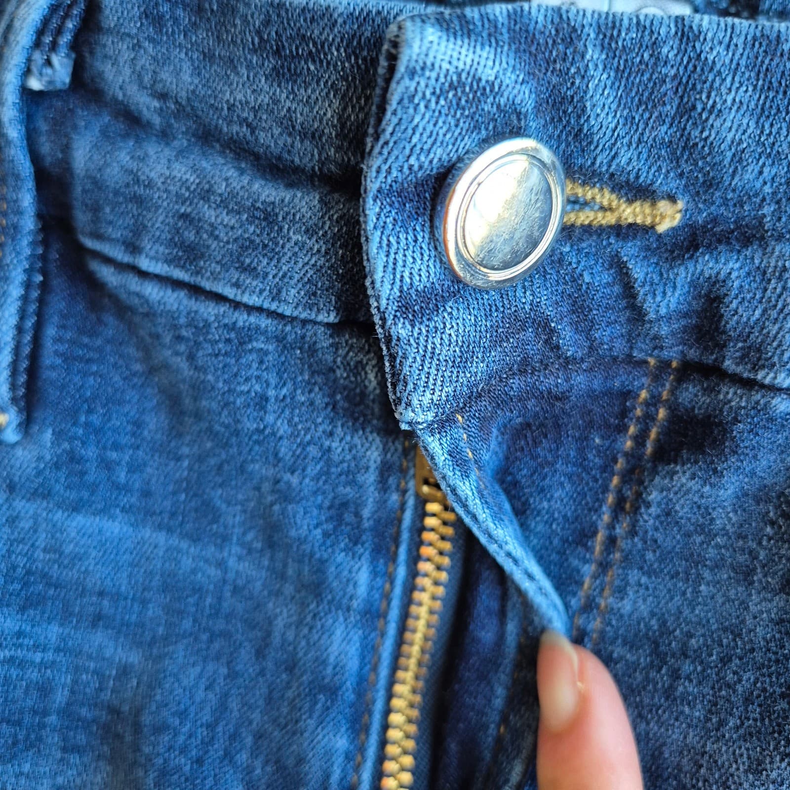 Good American Good Legs High Rise Skinny Jeans Zip Stretch Blue089 Women's 6/28 - Thumbnail 9