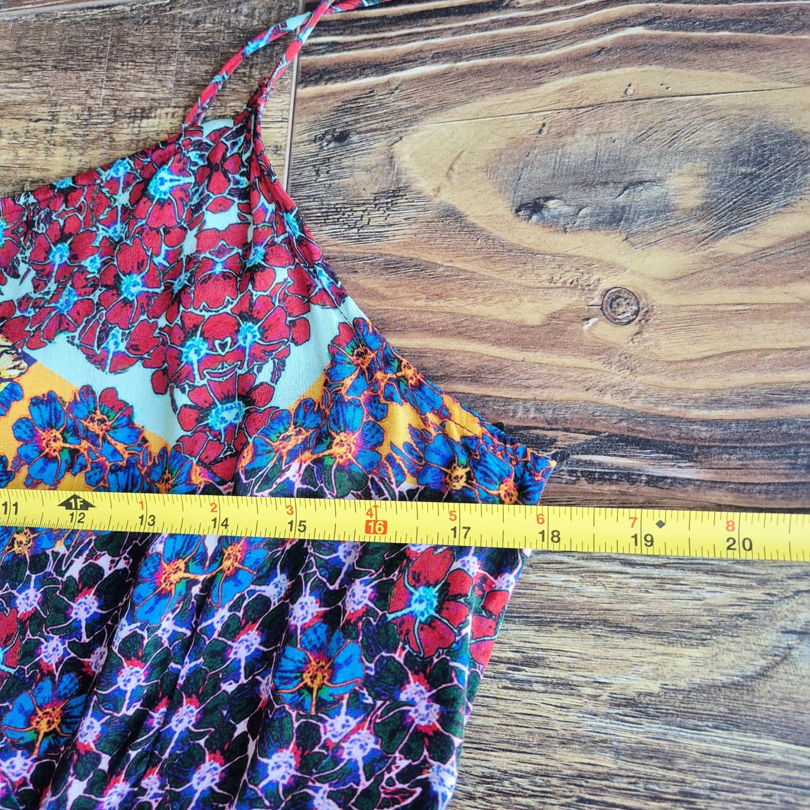 NEW Bhanuni Jyoti Anthropoloe Marala Boho-Chic Tiered Maxi Dress Belt Sz.2 $230 - Thumbnail 16
