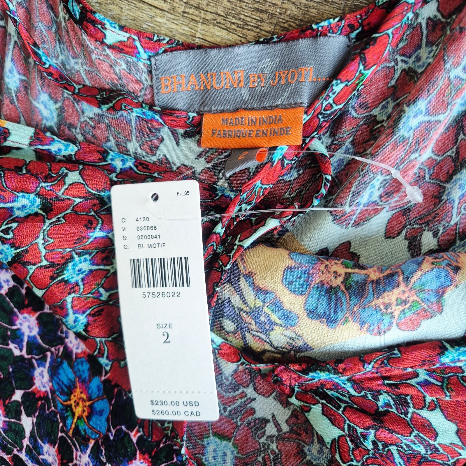 NEW Bhanuni Jyoti Anthropoloe Marala Boho-Chic Tiered Maxi Dress Belt Sz.2 $230 - Thumbnail 13