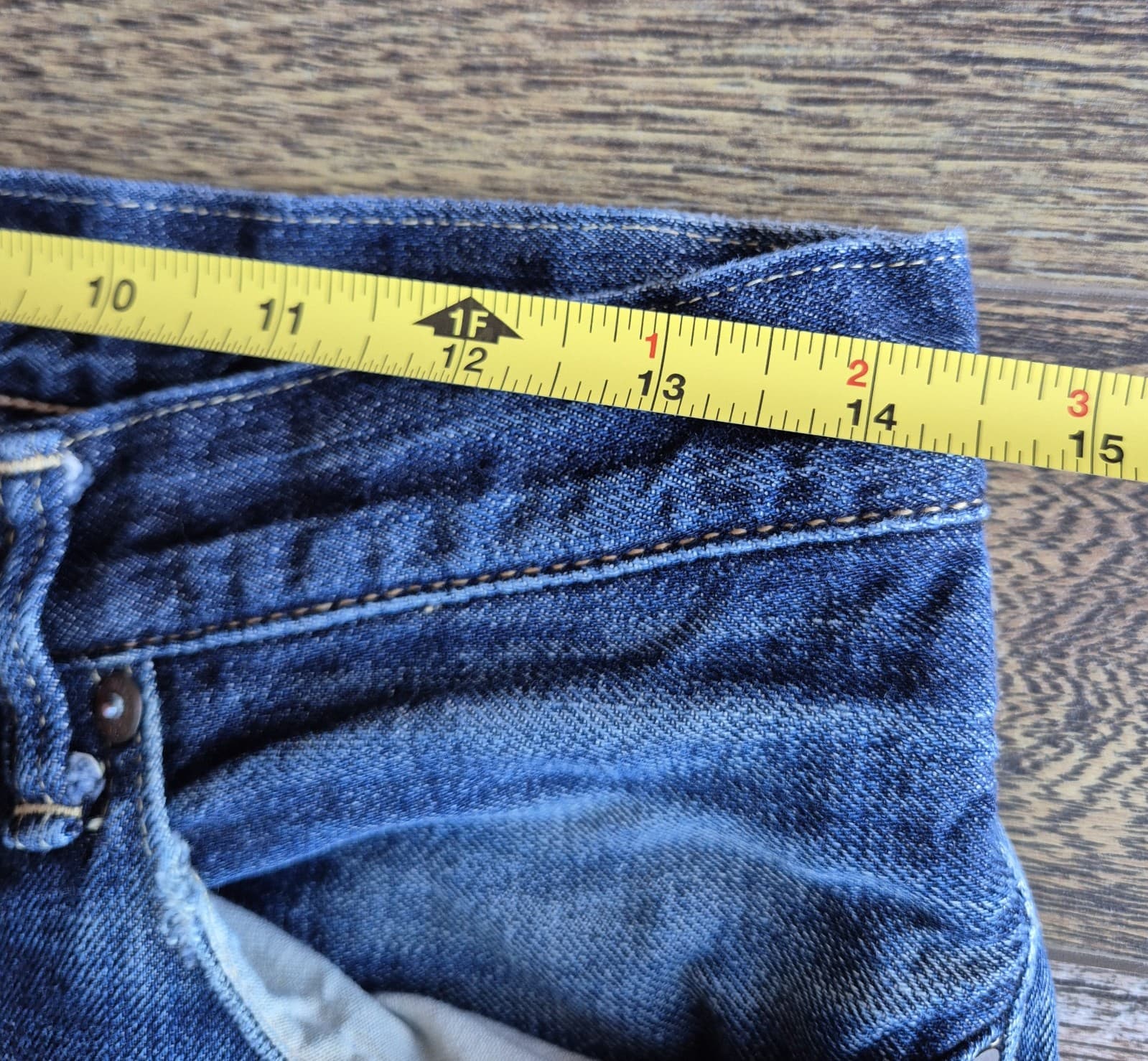 Warehouse & Co Made in Japan Lot 900XX Button-Fly Slim Tapered Jean Blue Mens 29 - Thumbnail 8