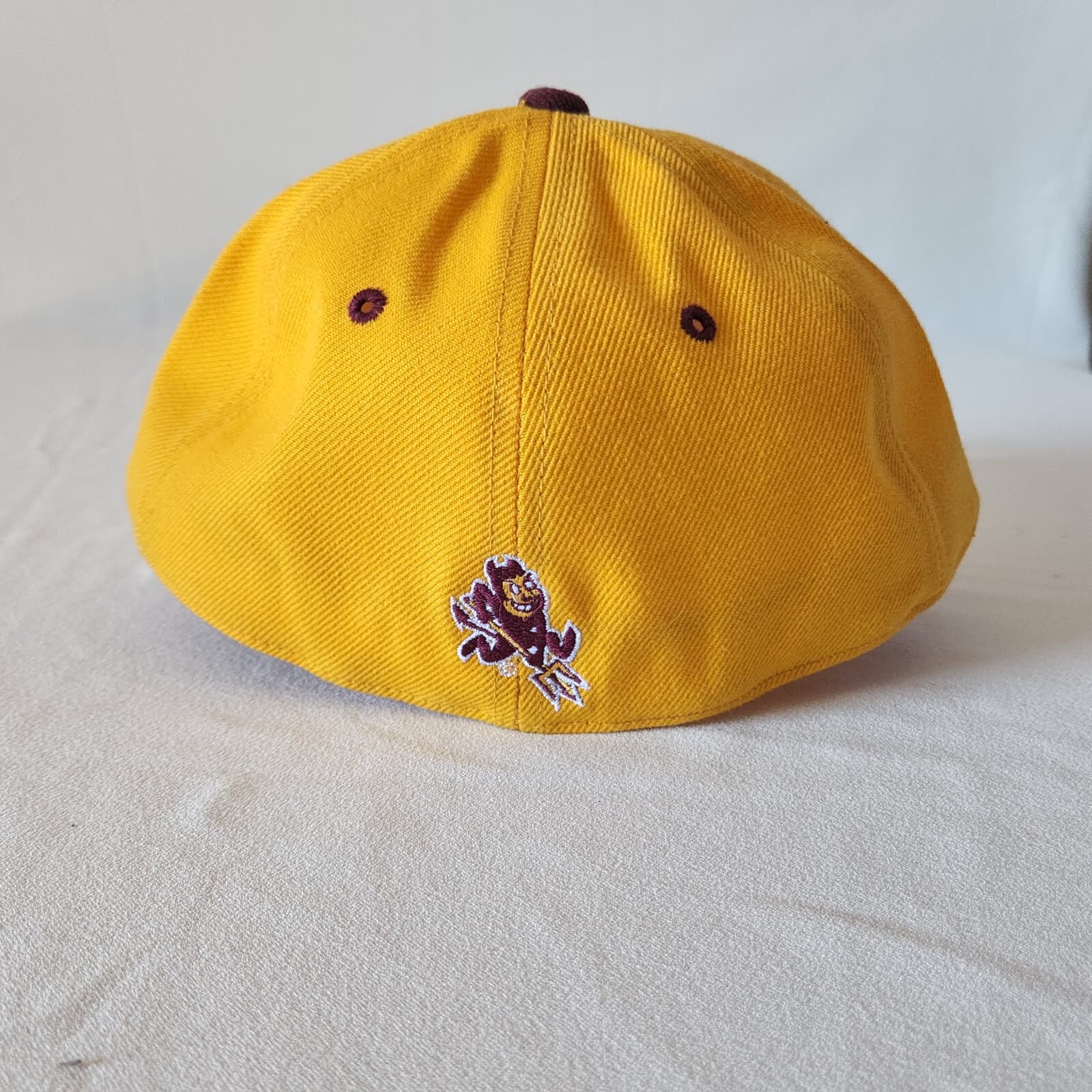 NWT Arizona State Sun Devils 7 3/8 Fitted Cap Colosseum Authentic Wool Blend Hat - Thumbnail 3