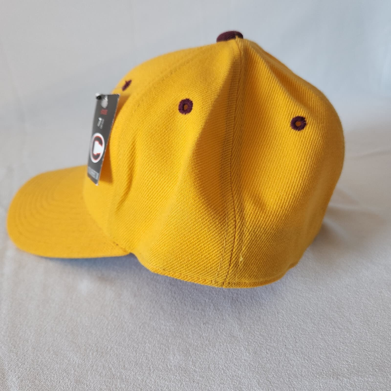 NWT Arizona State Sun Devils 7 3/8 Fitted Cap Colosseum Authentic Wool Blend Hat - Thumbnail 4