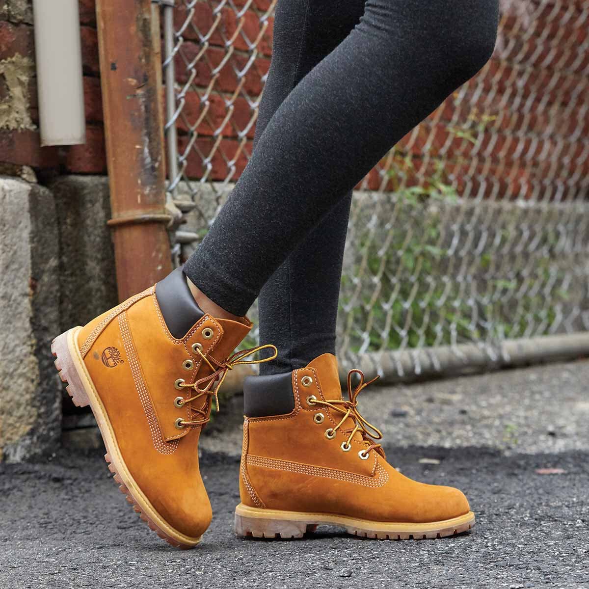 Timberland 6" Premium Leather Waterproof Ankle Boots Warm-Lining Women US 6.5 - Thumbnail 3