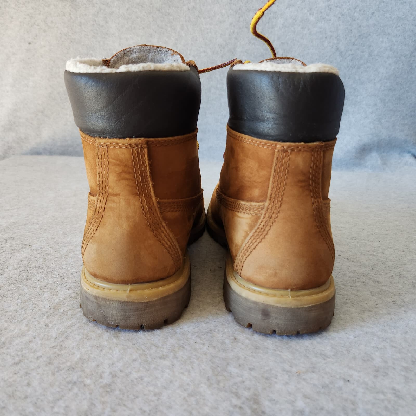 Timberland 6" Premium Leather Waterproof Ankle Boots Warm-Lining Women US 6.5 - Thumbnail 8