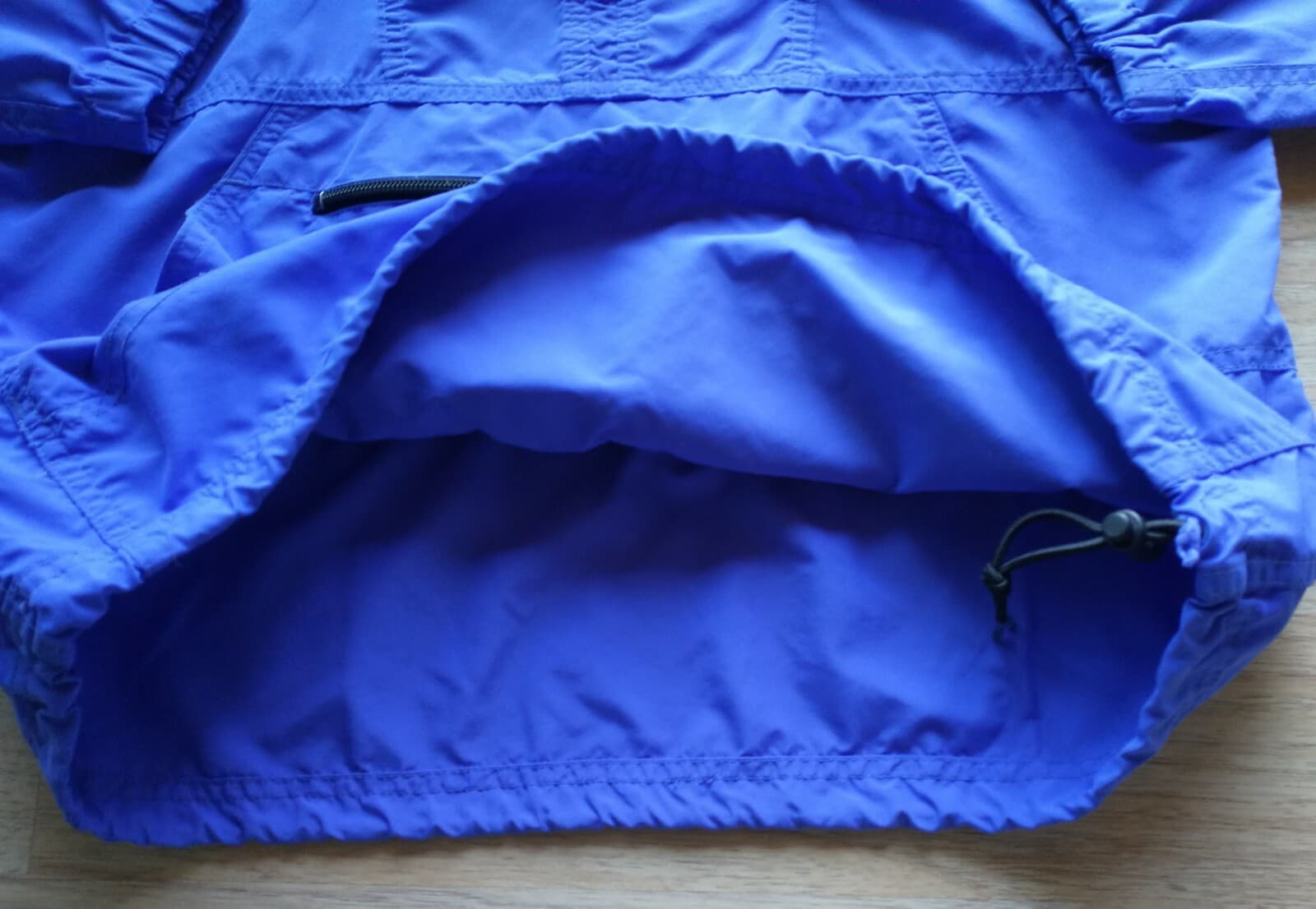 Vintage L.L.Bean Windbreaker Hooded Jacket Pullover 1/4 Zip Pocket Purple Unisex - Thumbnail 7
