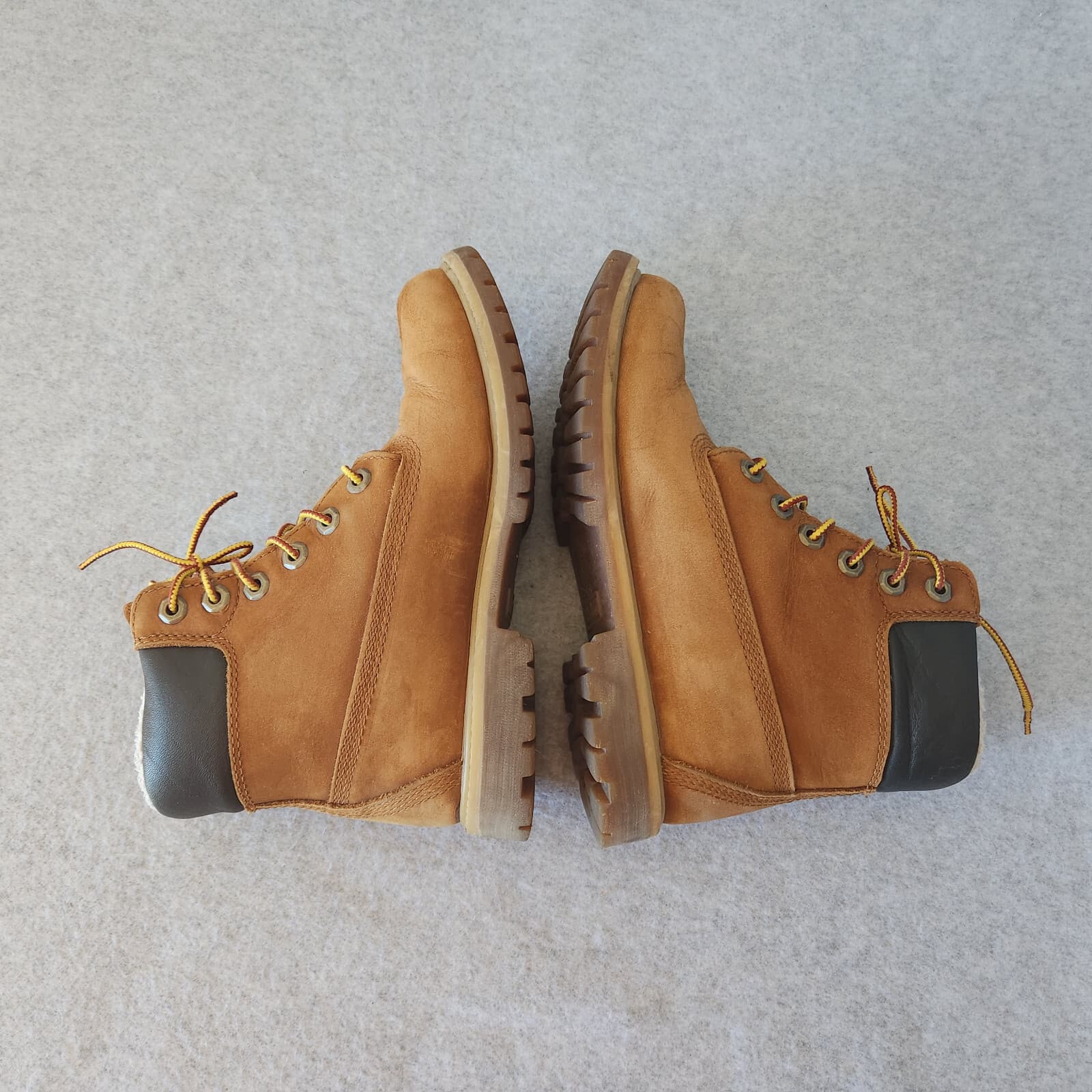 Timberland 6" Premium Leather Waterproof Ankle Boots Warm-Lining Women US 6.5 - Thumbnail 6